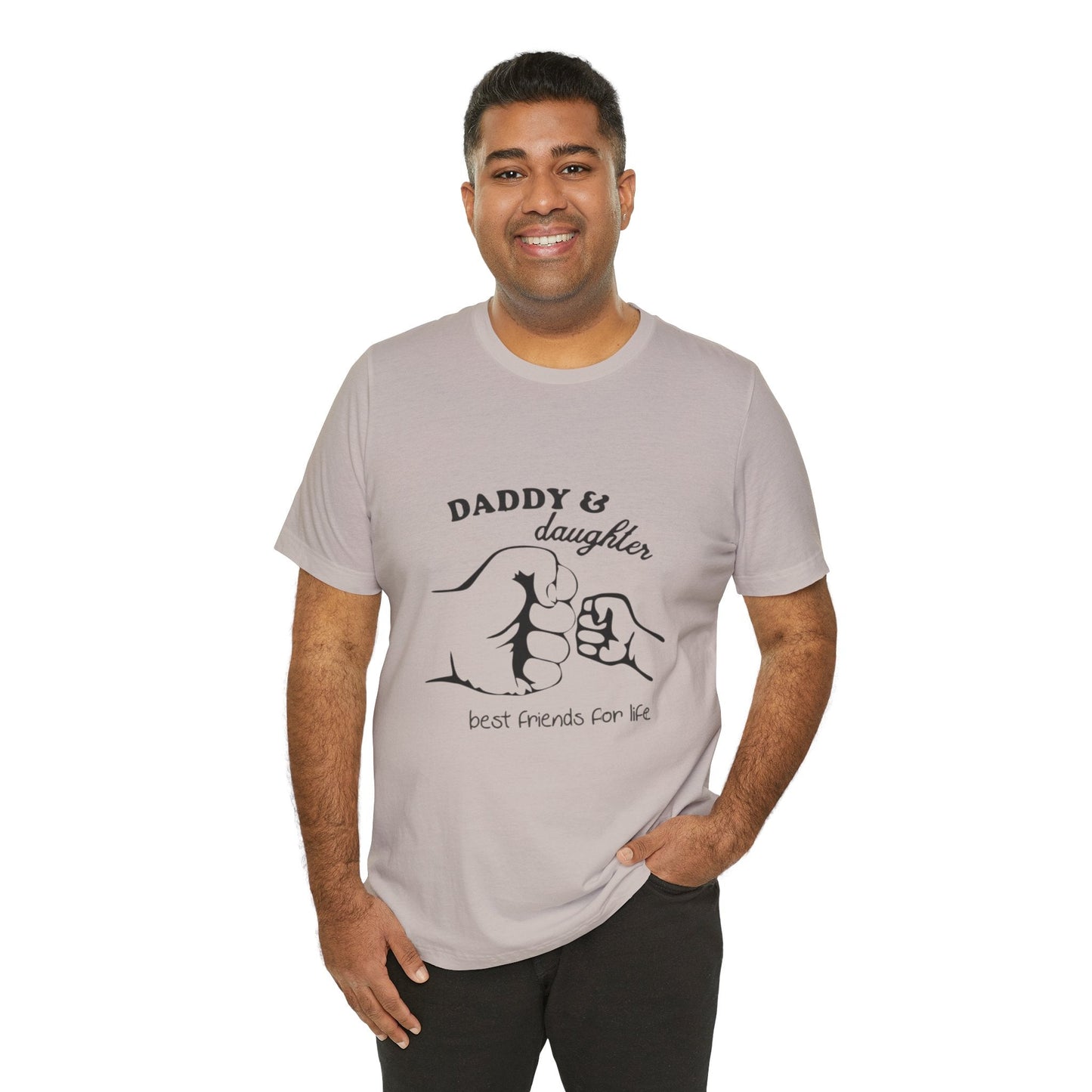 Daddy Daughter Best Friends Unisex Tee Fathers Day Gift, Family Matching Shirts, Kids & Dad Tee, Cute Parenting Apparel - Metamorphosis Creations