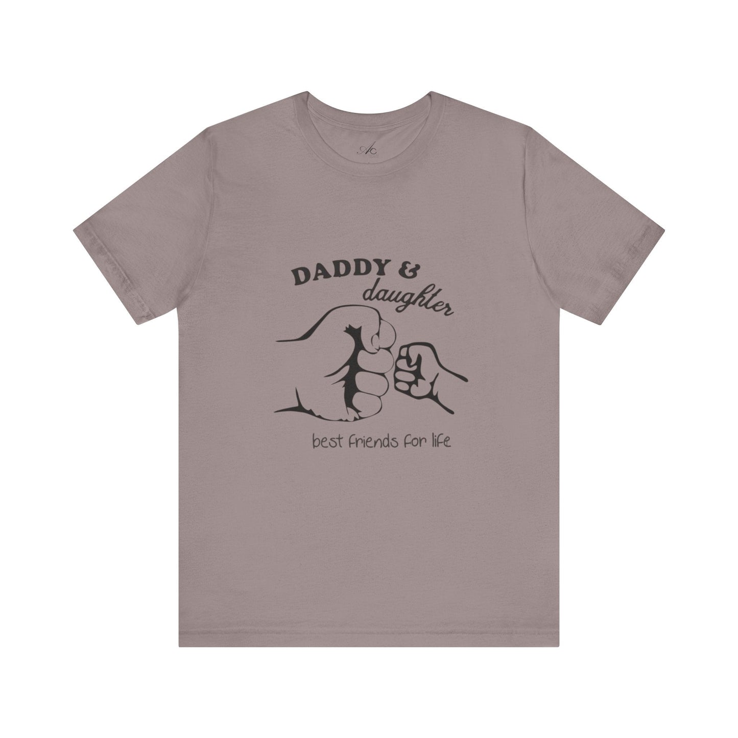 Daddy Daughter Best Friends Unisex Tee Fathers Day Gift, Family Matching Shirts, Kids & Dad Tee, Cute Parenting Apparel - Metamorphosis Creations
