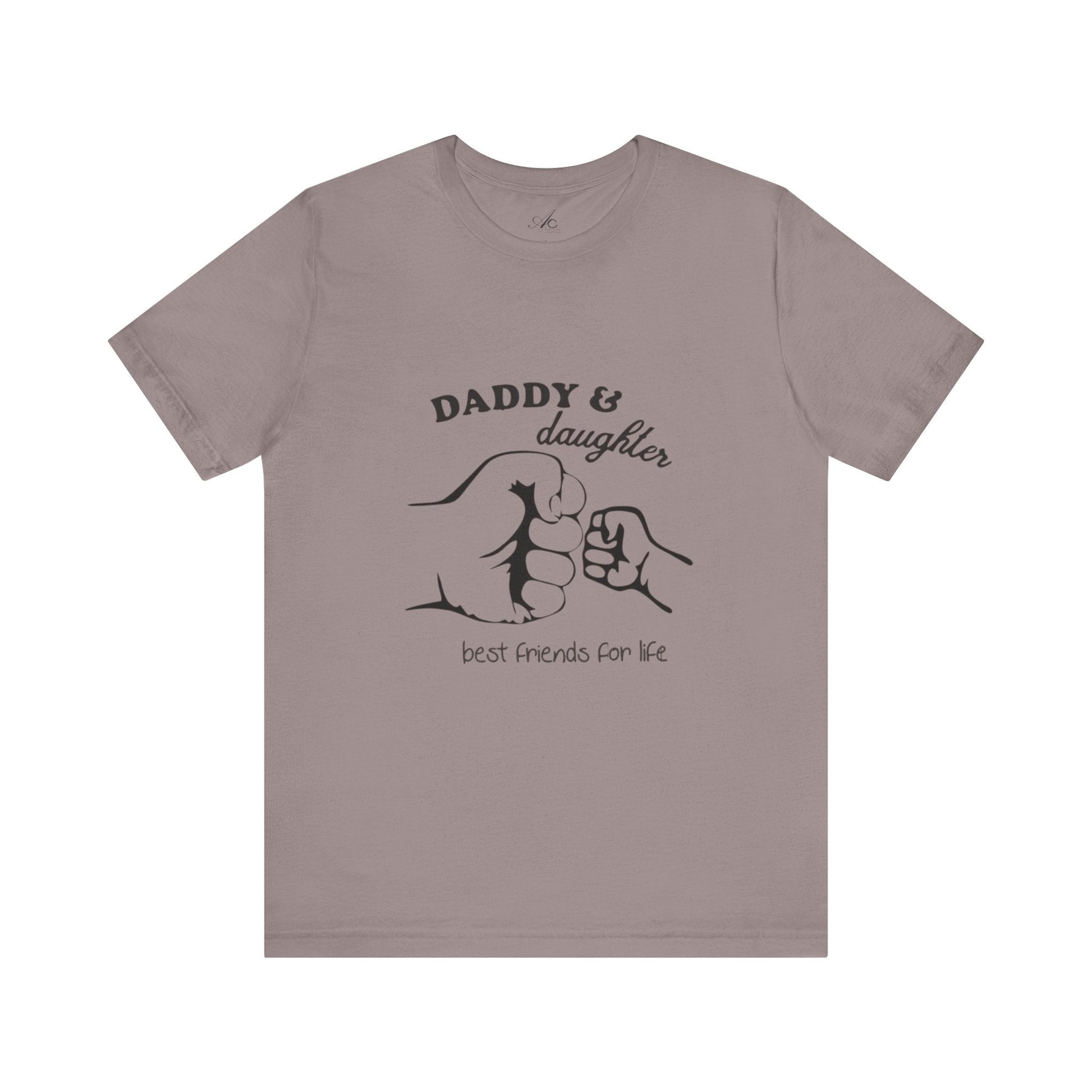 Daddy Daughter Best Friends Unisex Tee Fathers Day Gift, Family Matching Shirts, Kids & Dad Tee, Cute Parenting Apparel - Metamorphosis Creations