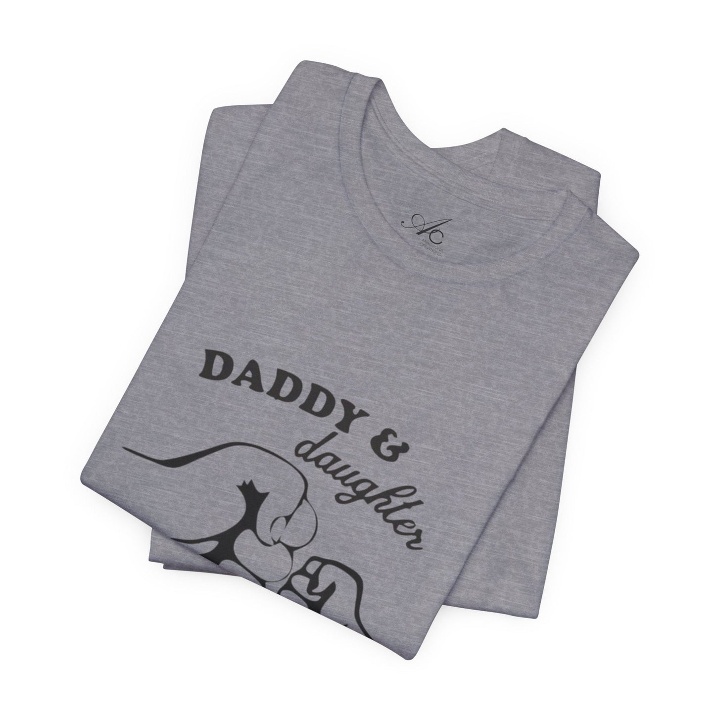 Daddy Daughter Best Friends Unisex Tee Fathers Day Gift, Family Matching Shirts, Kids & Dad Tee, Cute Parenting Apparel - Metamorphosis Creations