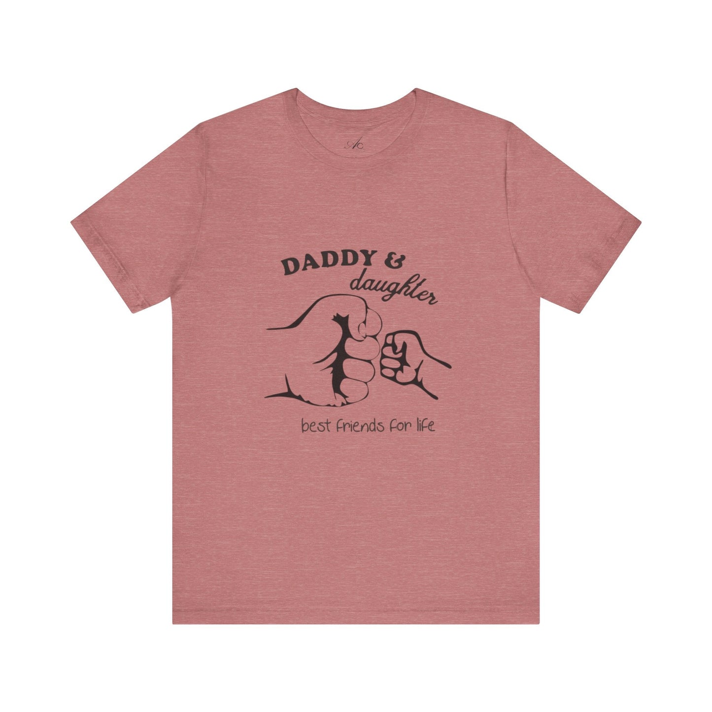Daddy Daughter Best Friends Unisex Tee Fathers Day Gift, Family Matching Shirts, Kids & Dad Tee, Cute Parenting Apparel - Metamorphosis Creations