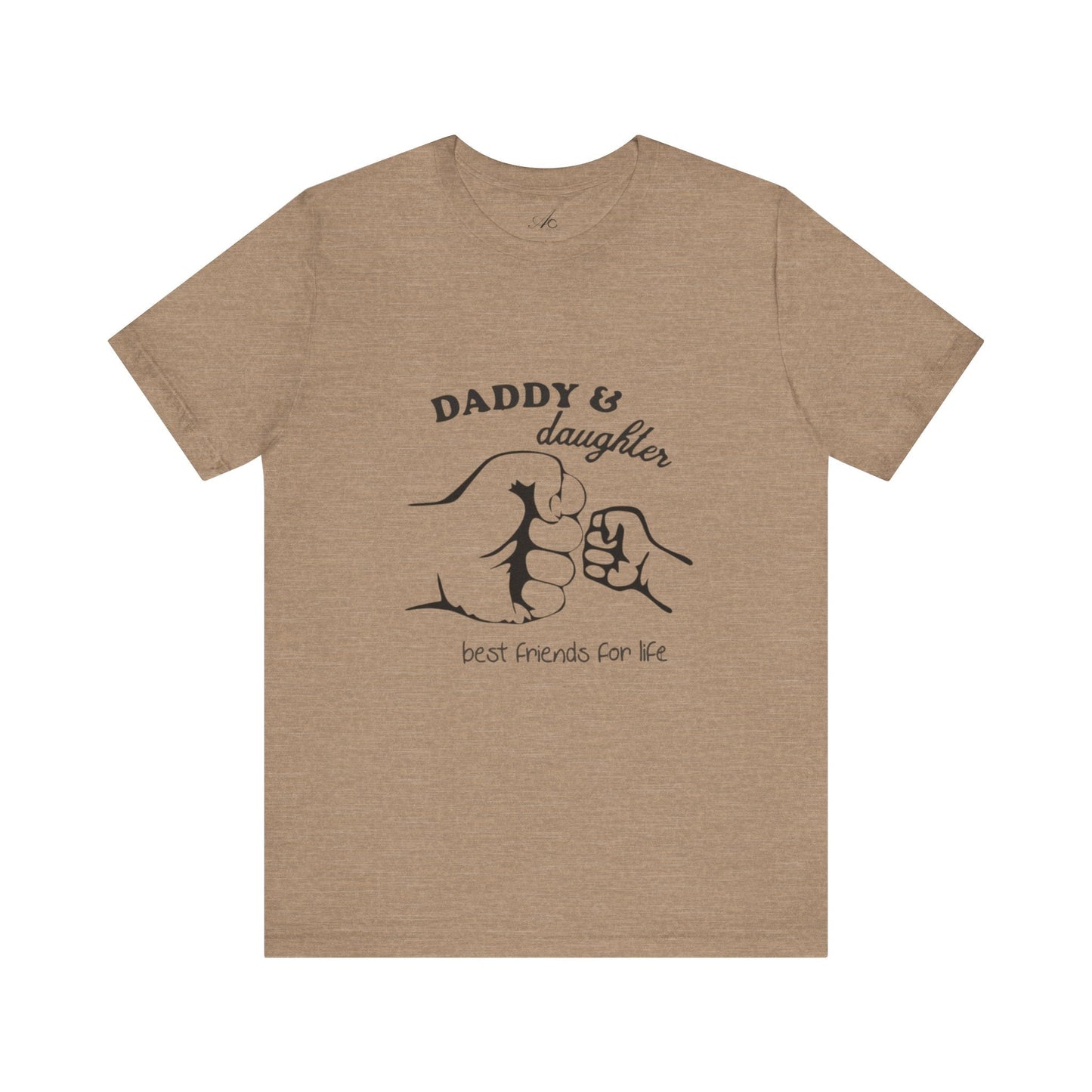 Daddy Daughter Best Friends Unisex Tee Fathers Day Gift, Family Matching Shirts, Kids & Dad Tee, Cute Parenting Apparel - Metamorphosis Creations