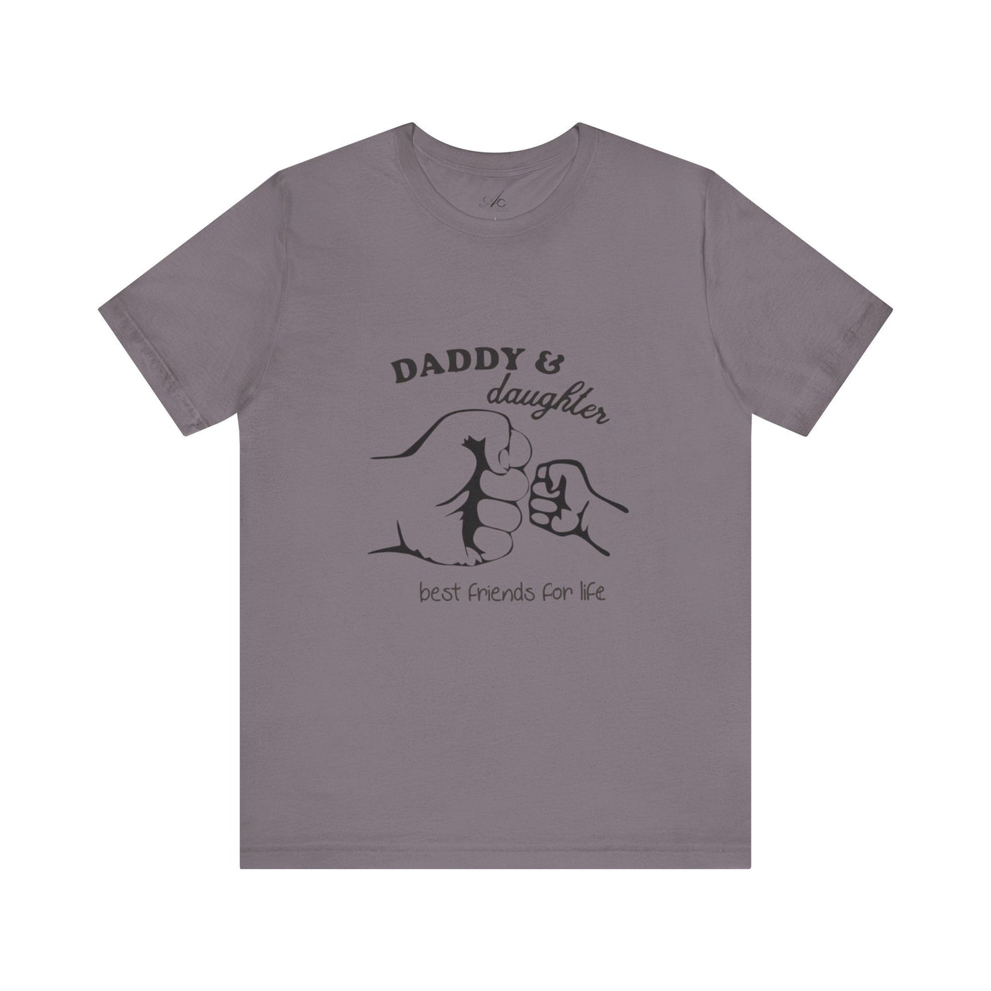 Daddy Daughter Best Friends Unisex Tee Fathers Day Gift, Family Matching Shirts, Kids & Dad Tee, Cute Parenting Apparel - Metamorphosis Creations