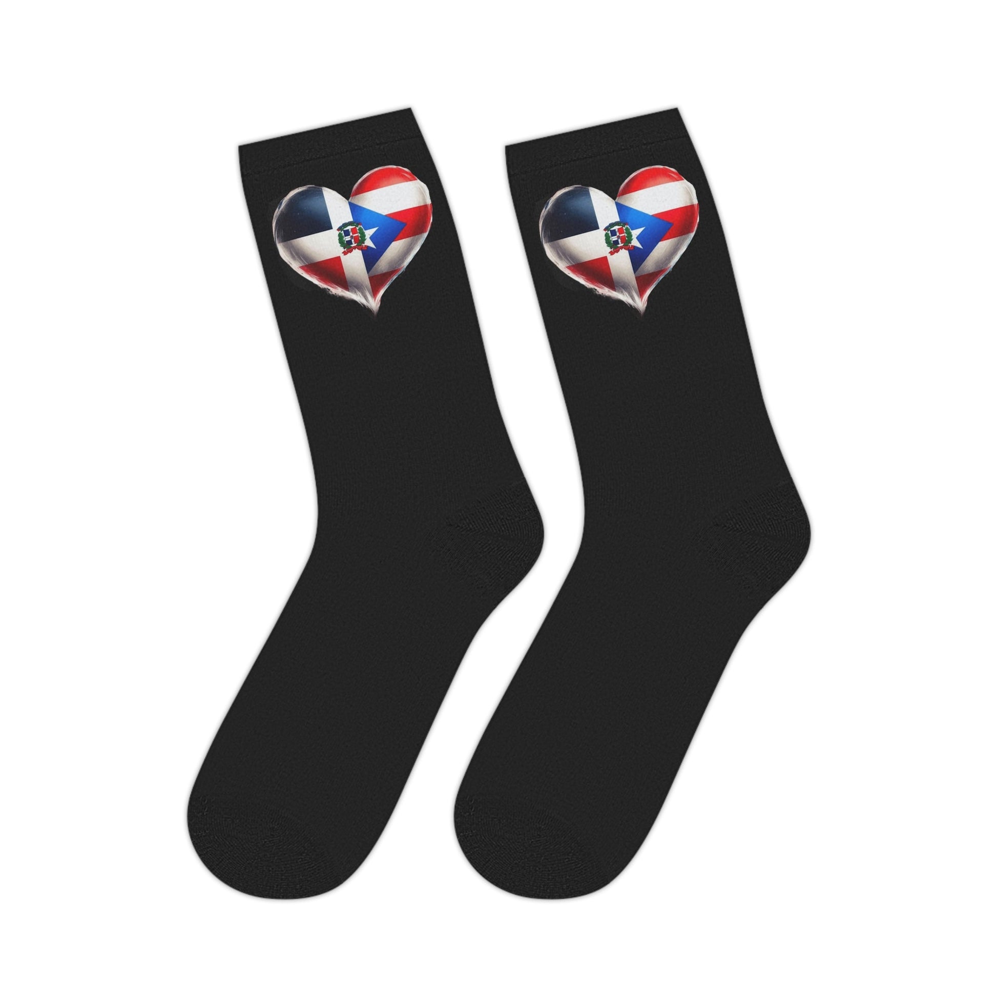 DomiRikan Flag Mid - Length Socks | Comfortable Footwear for Gifting, Daily Wear, Sports & Patriotic Events - Metamorphosis Creations