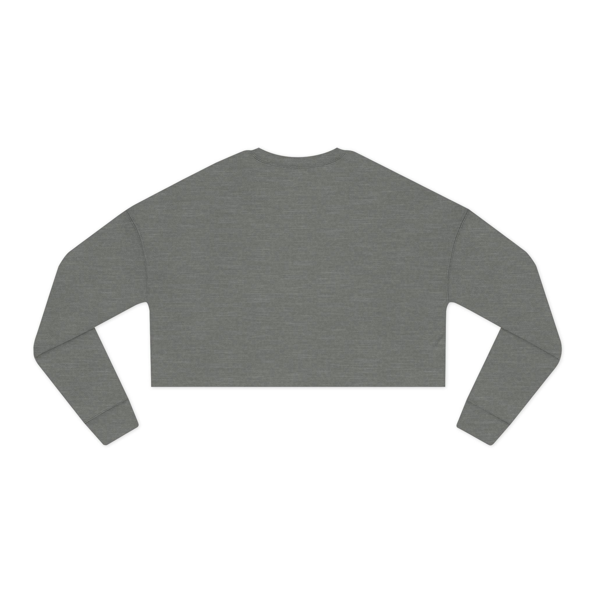 Dramatic Skeleton Cropped Sweatshirt - Trendy Apparel for Artists, Halloween Fashion, Casual Wear, Gifts for Creatives, Fall Style - Metamorphosis Creations