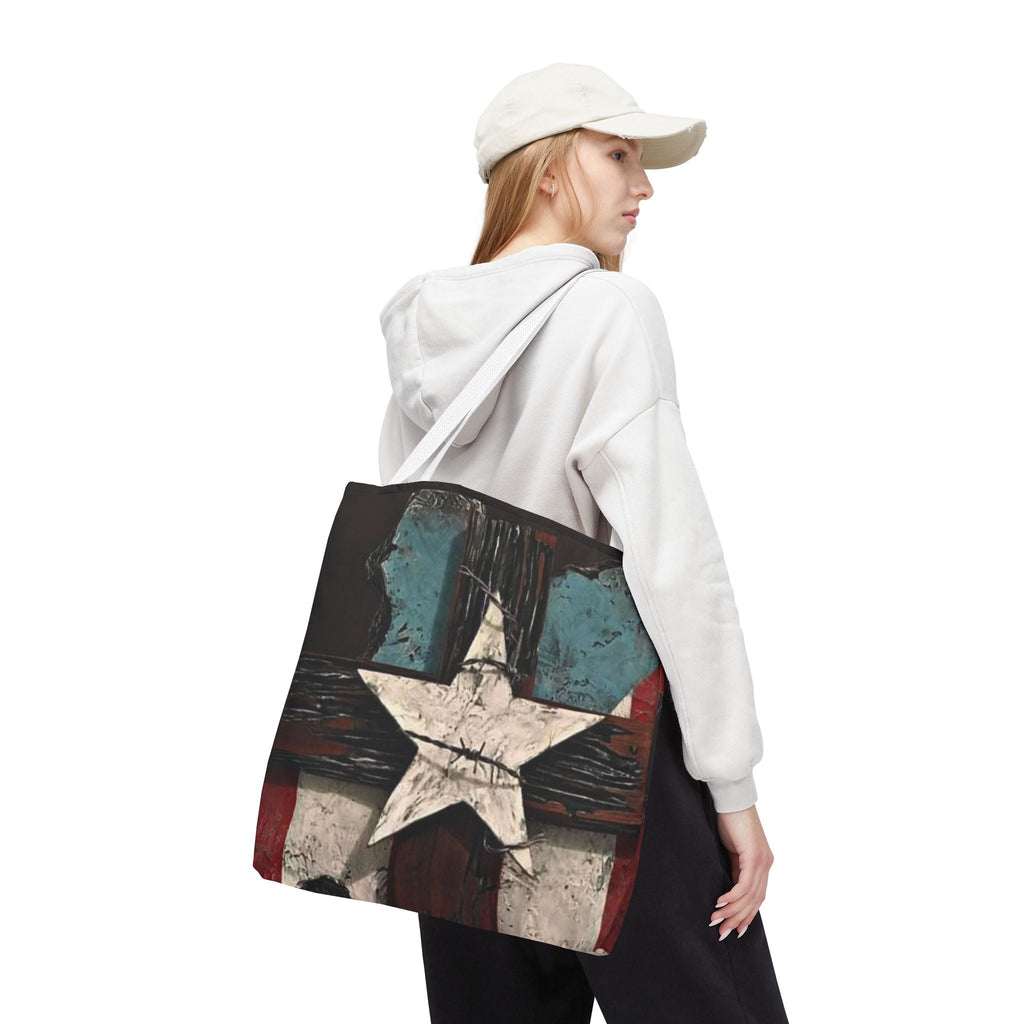 Durable and Stylish Puerto Rico Tote Tote Bag (AOP) - Metamorphosis Creations