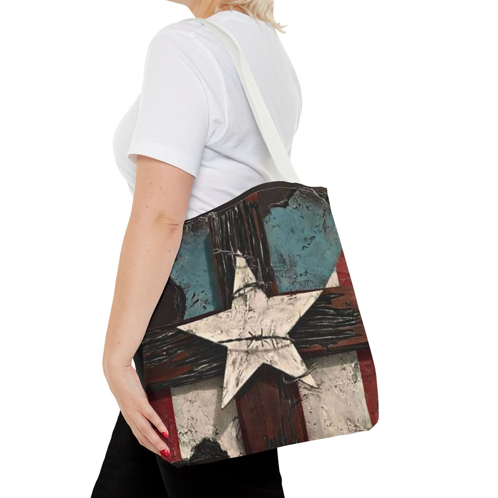 Durable and Stylish Puerto Rico Tote Tote Bag (AOP) - Metamorphosis Creations