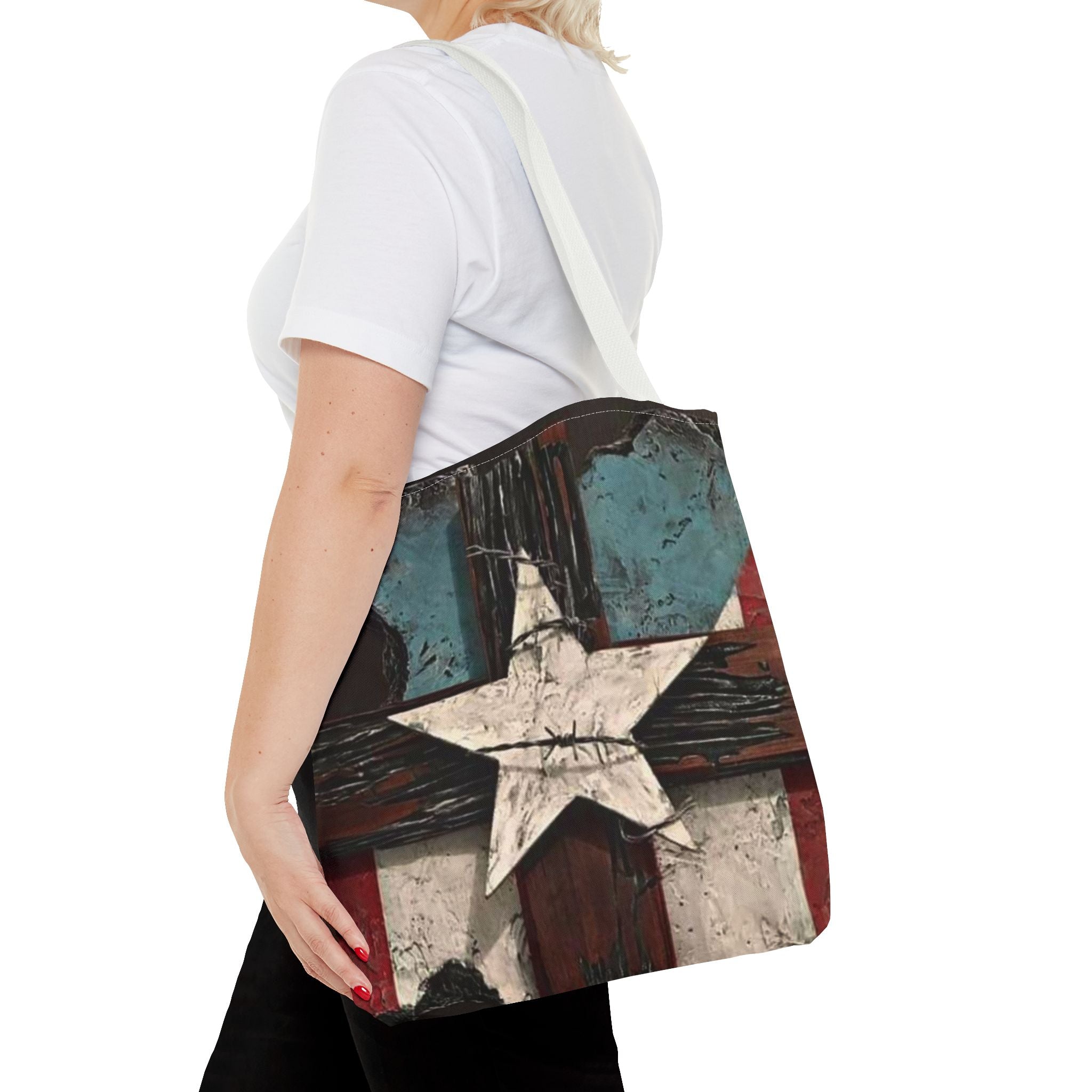 Durable and Stylish Puerto Rico Tote Tote Bag (AOP) - Metamorphosis Creations