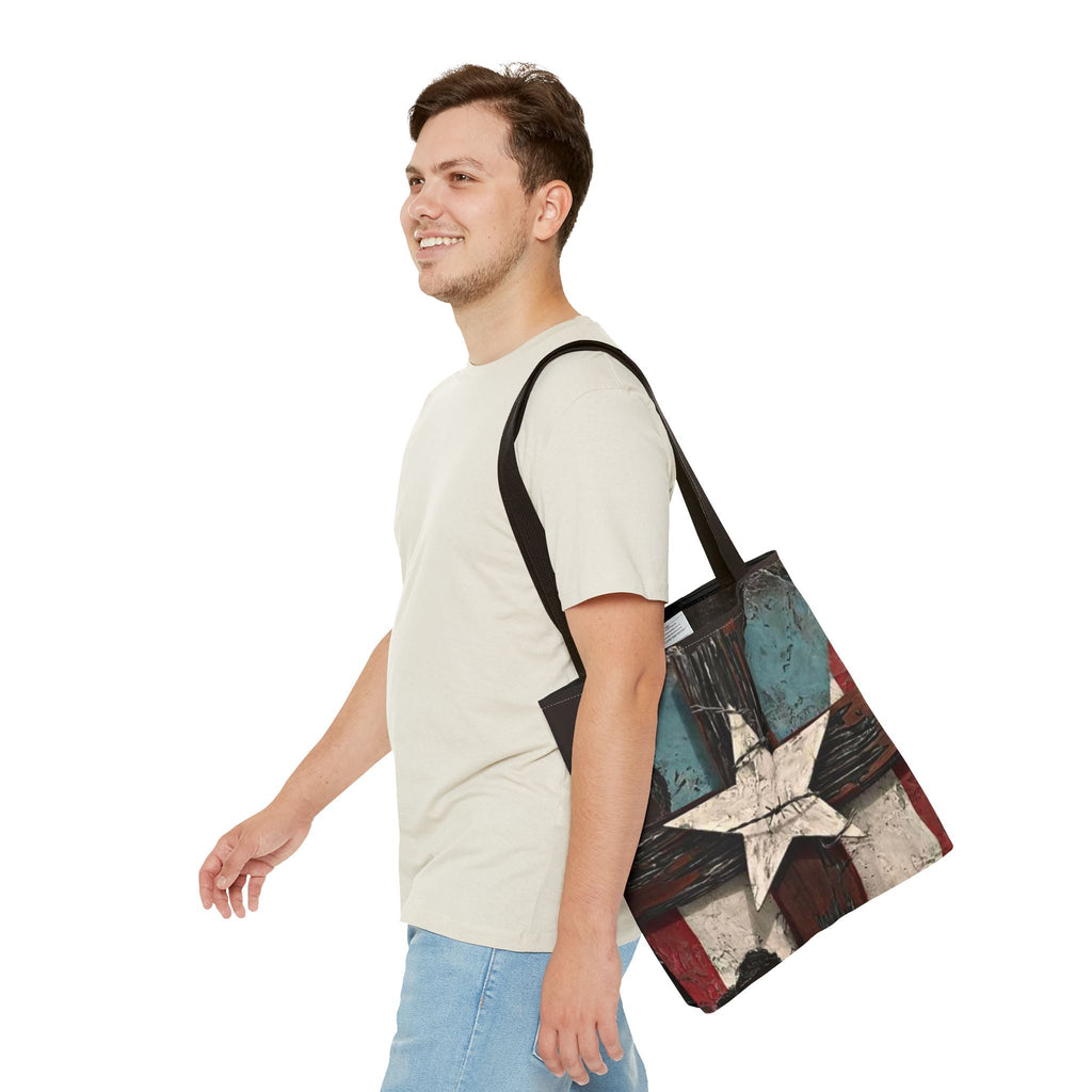 Durable and Stylish Puerto Rico Tote Tote Bag (AOP) - Metamorphosis Creations