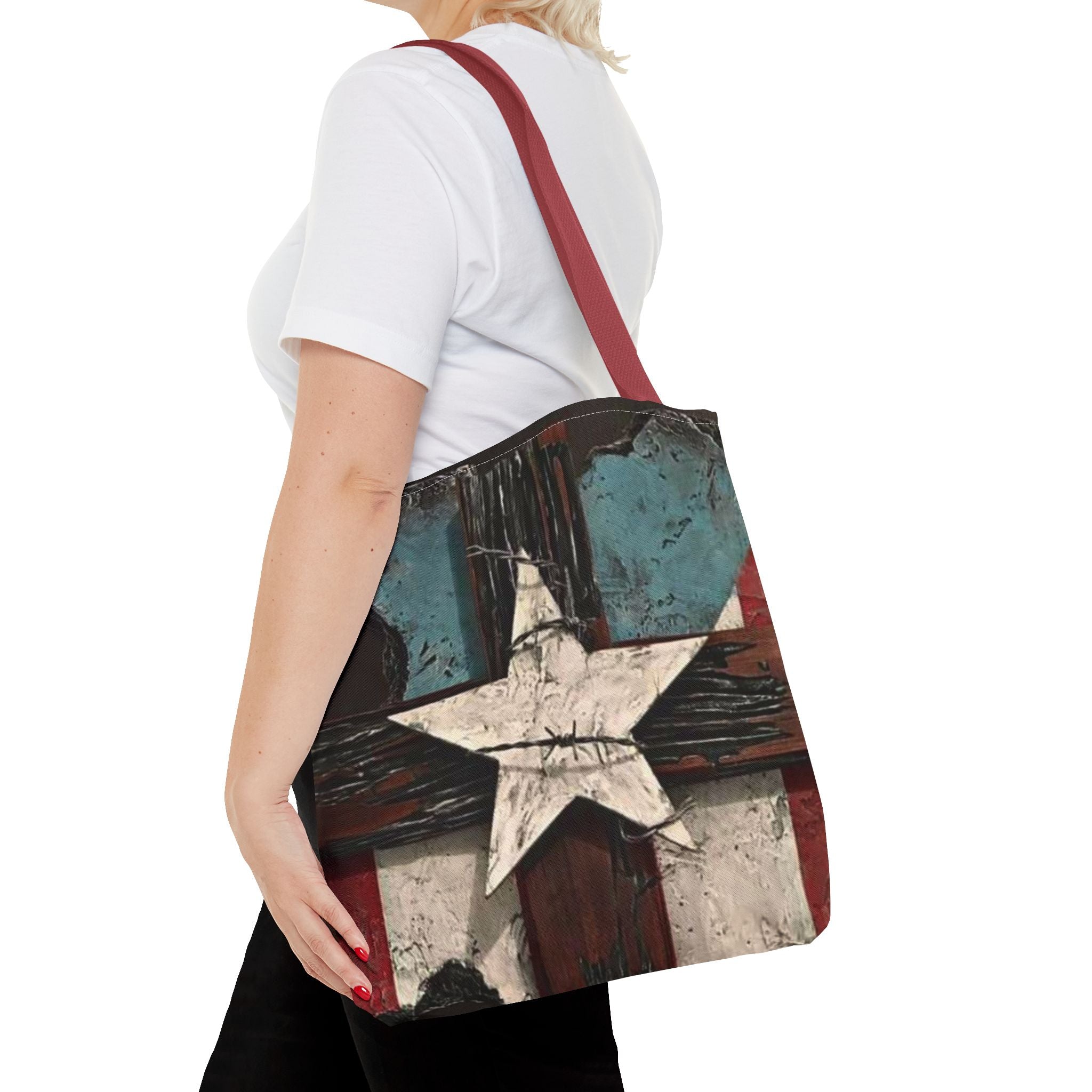 Durable and Stylish Puerto Rico Tote Tote Bag (AOP) - Metamorphosis Creations