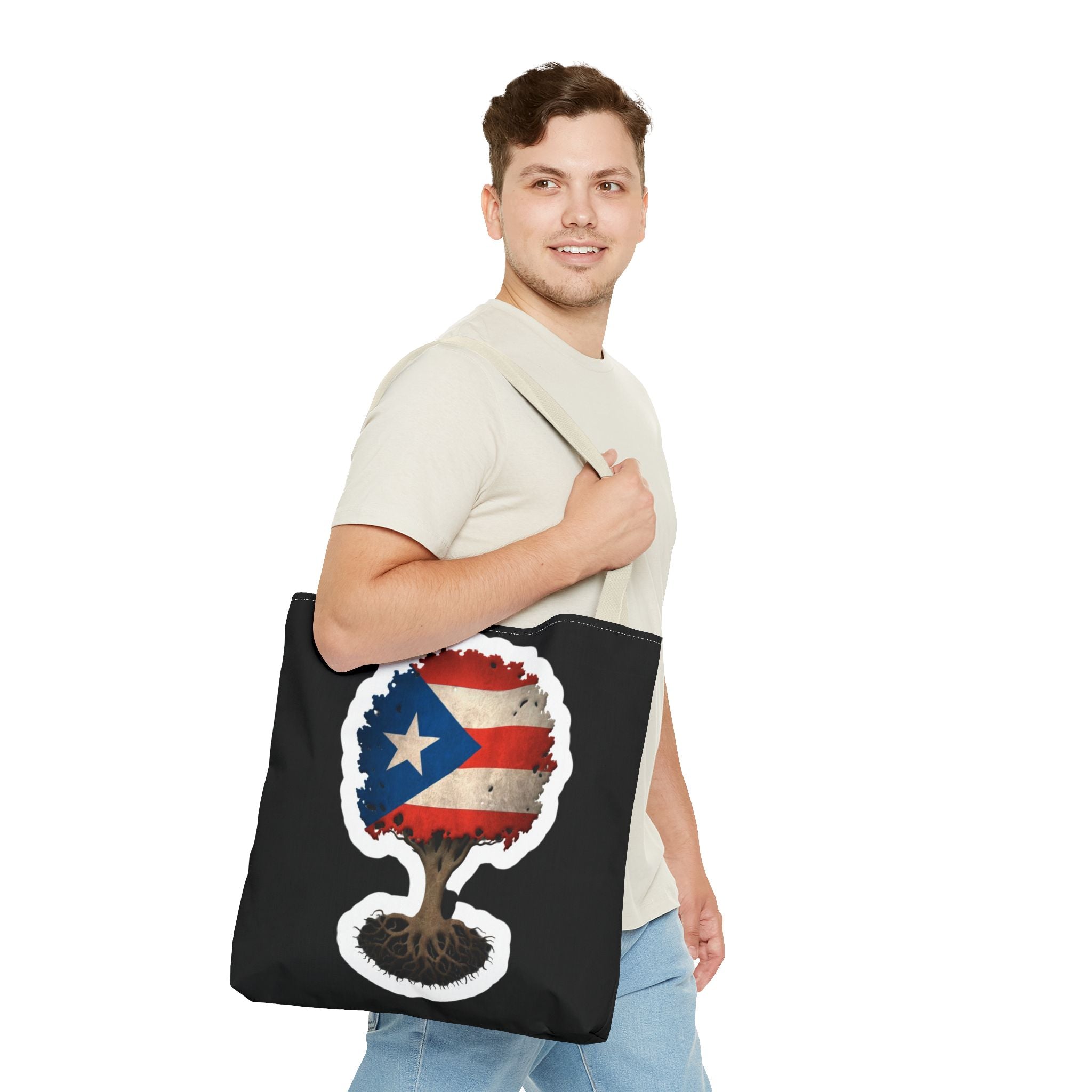 Durable and Stylish Puerto Rico Tote Tote Bag (AOP) - Metamorphosis Creations