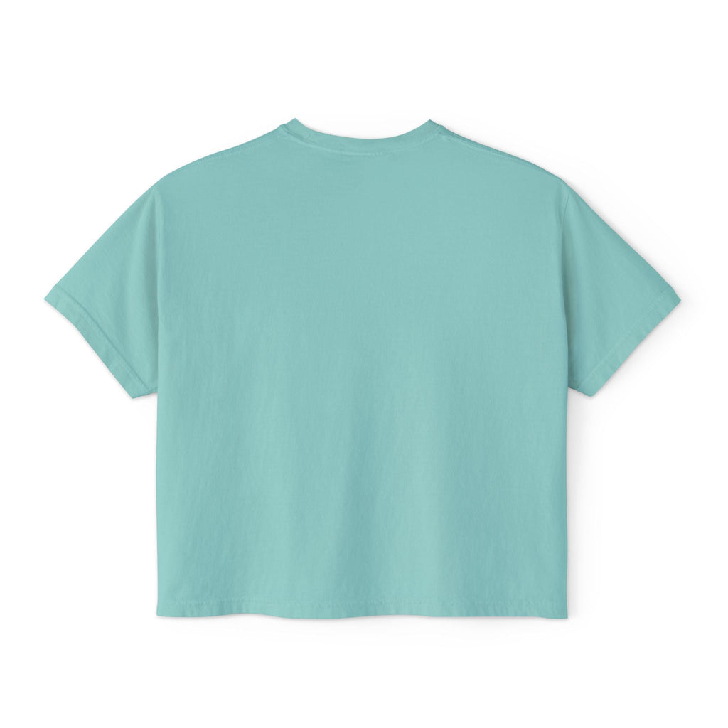 Edgy Vintage Women's Boxy Tee - Retro Graphic Tee, Casual Chic Top, Perfect Gift for Her, Streetwear Style, Iconic Vintage Fashion - Metamorphosis Creations