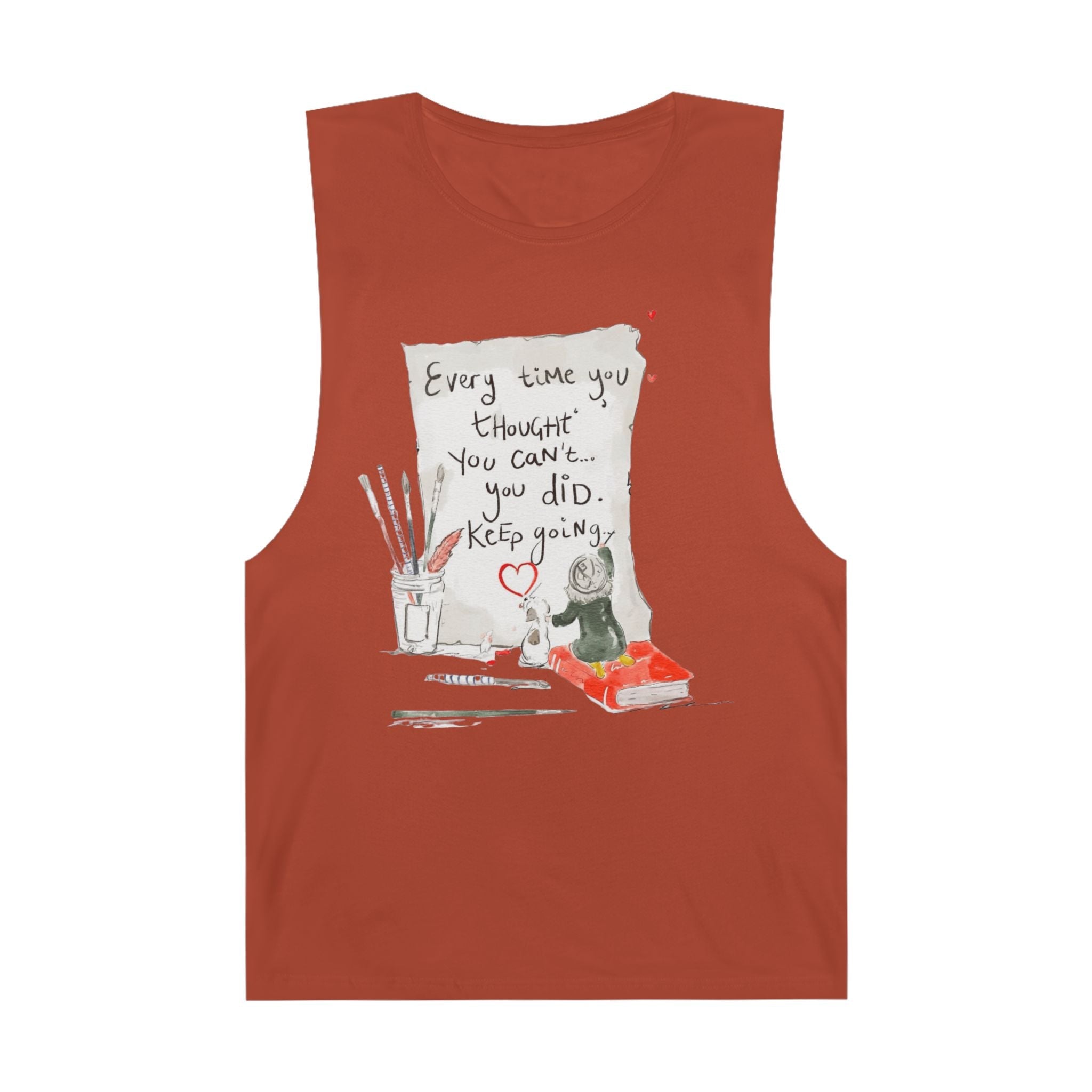 Effortlessly Cool & Made to Move Inspirational Quote Unisex Tank Top, Motivational Workout Shirt, Casual Summer Wear, Gift for Athletes, Encouragement Apparel - Metamorphosis Creations