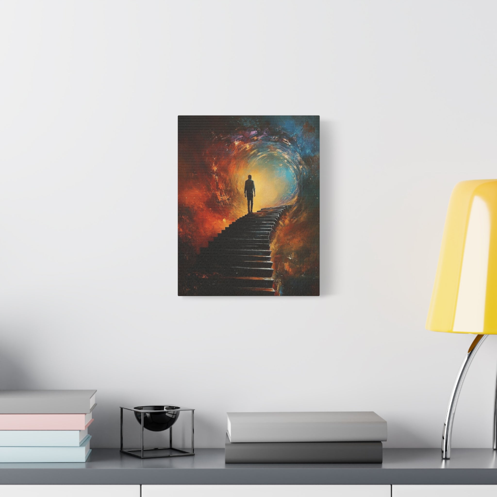 Embrace the Spirit of Nature and Free - Flowing Boho Vibes Spiritual Journey Canvas Art, Inspirational Meditation Decor, Inspirational Quote Wall Art - Metamorphosis Creations