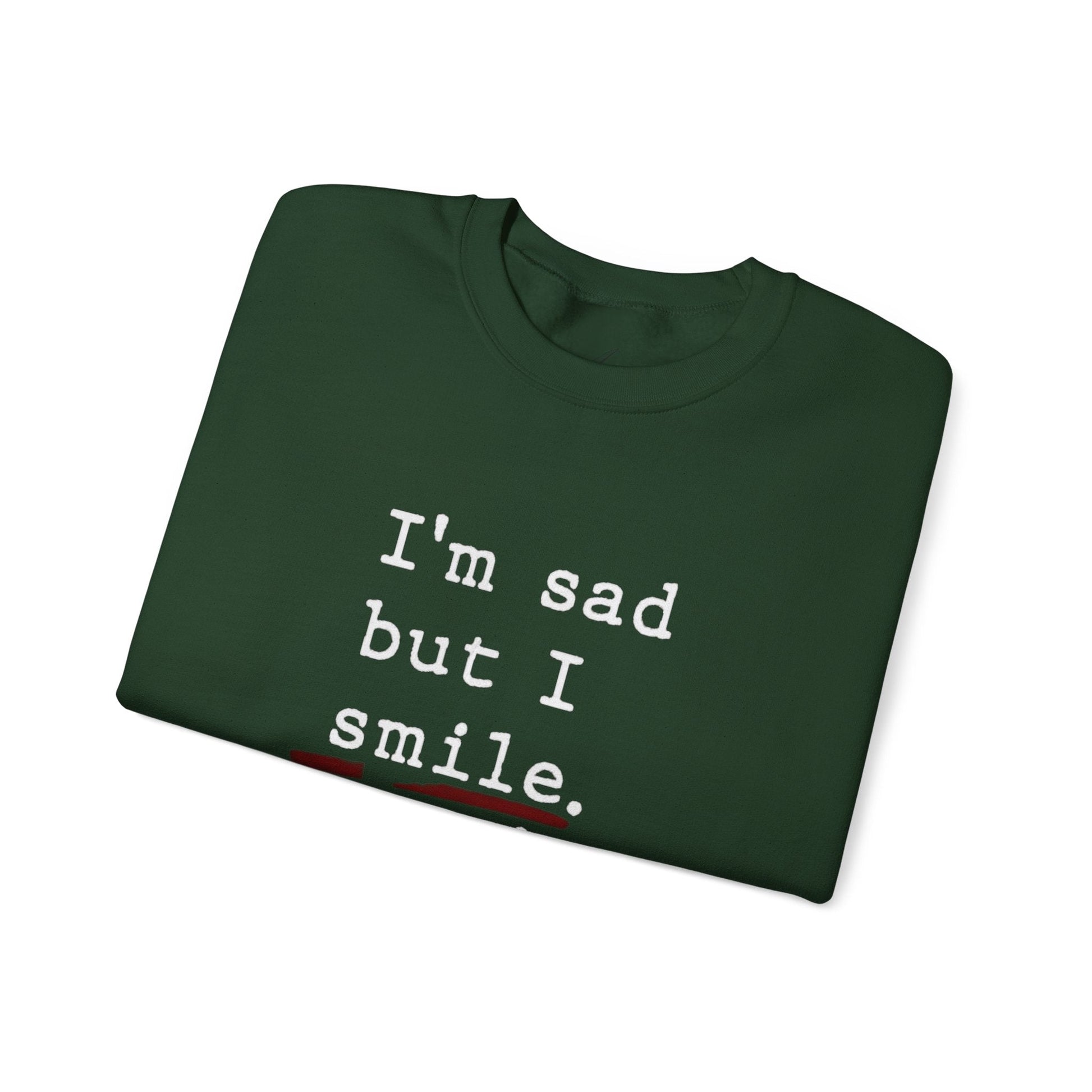 Emotional Statement Crewneck Sweatshirt - Unisex Casual Wear, Gift for Friends, Humor Apparel, Self - Care Reminder, Everyday Comfort - Metamorphosis Creations