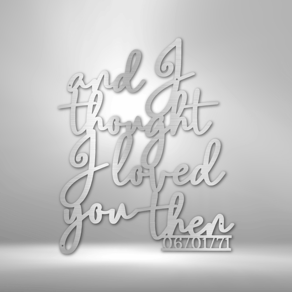 Ever Growing Love - Steel Sign - Metamorphosis Creations