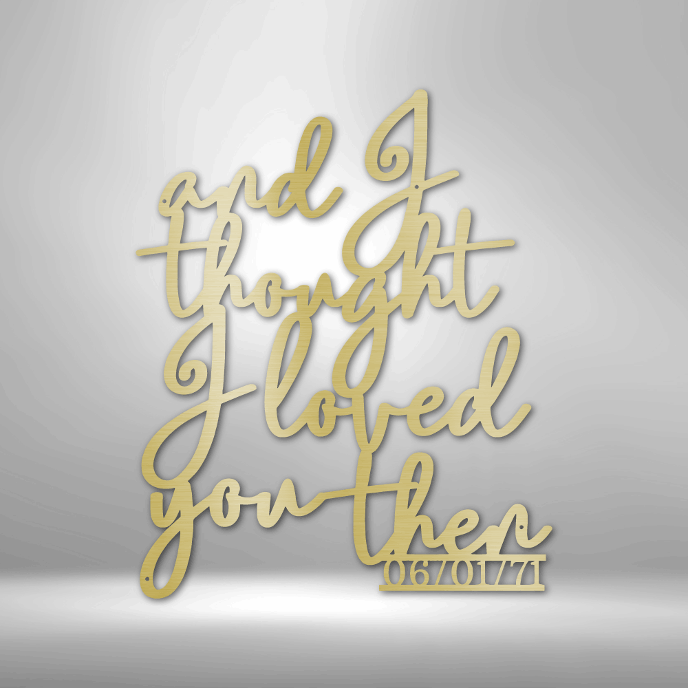 Ever Growing Love - Steel Sign - Metamorphosis Creations