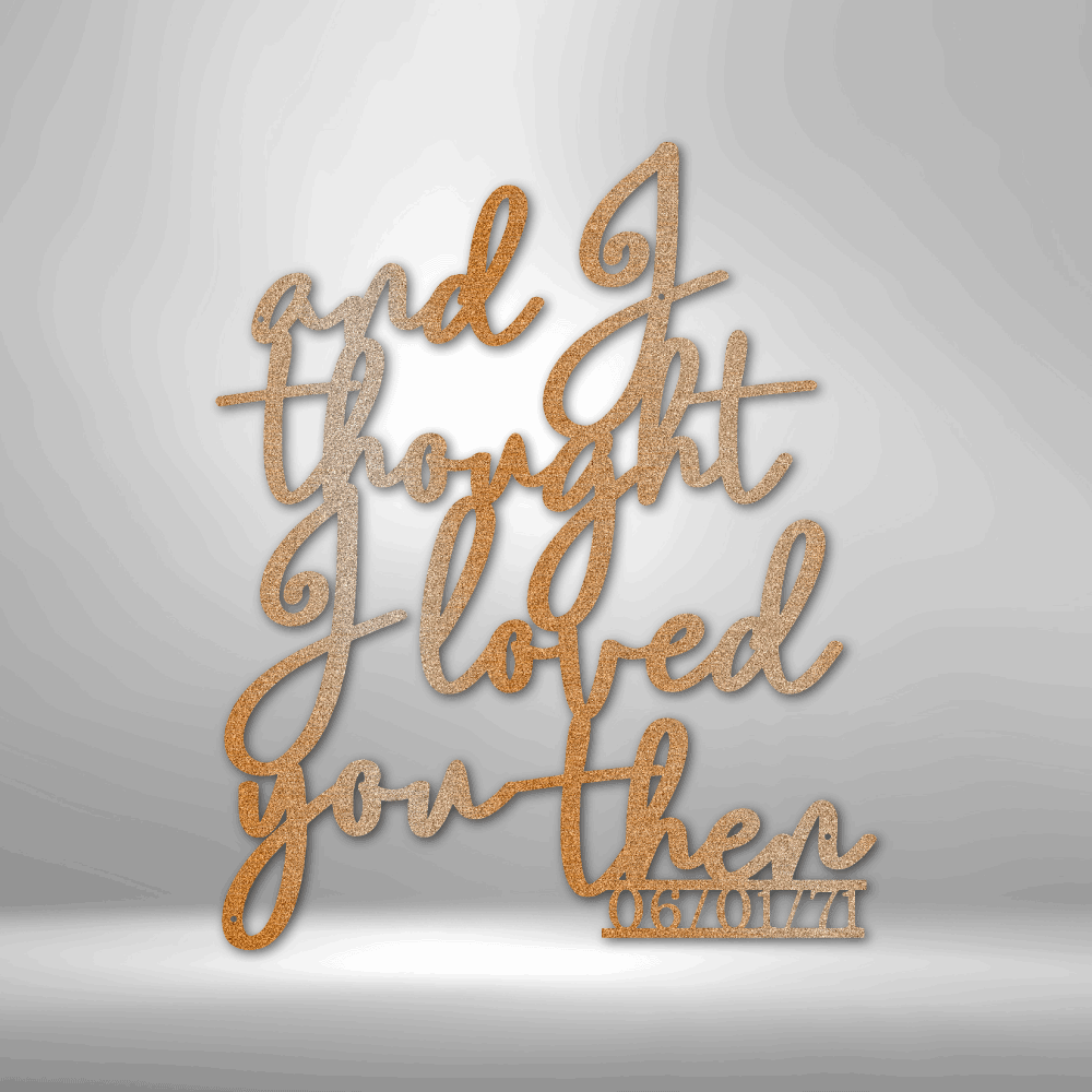 Ever Growing Love - Steel Sign - Metamorphosis Creations
