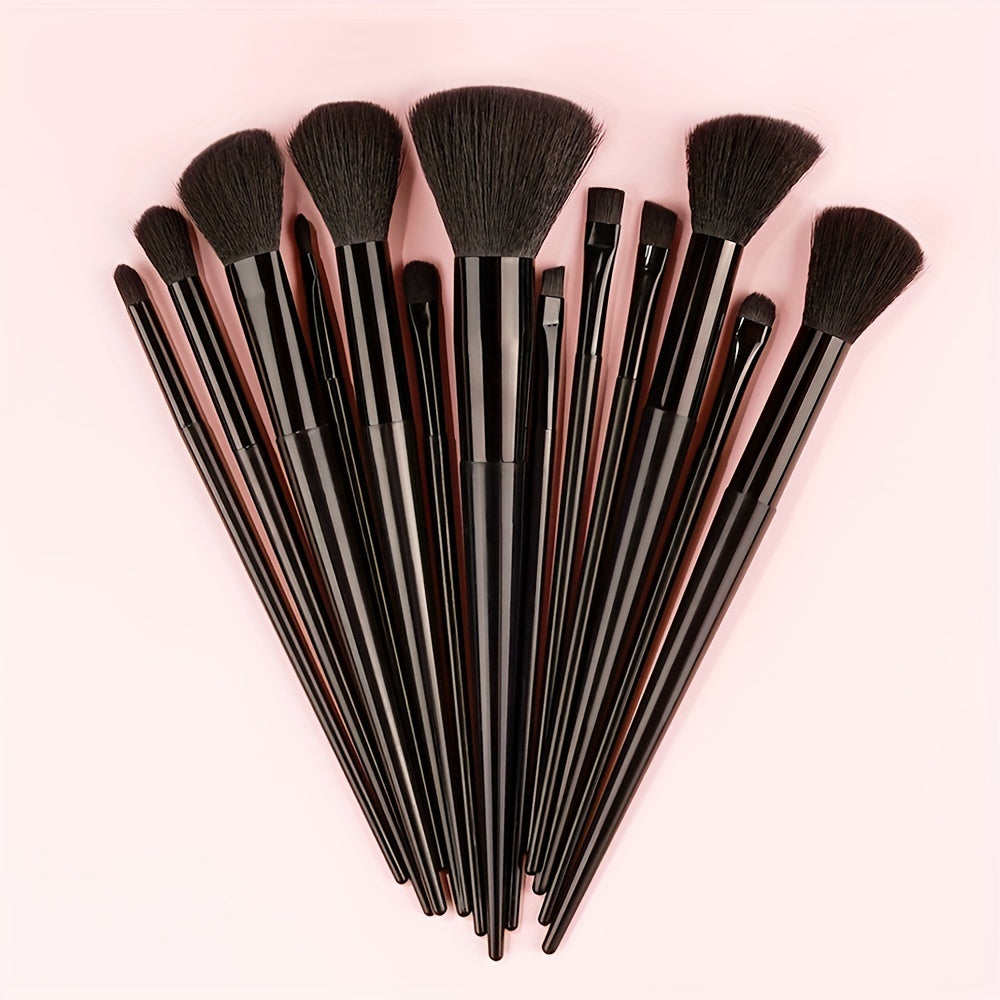 15Pcs Makeup Brush Set Soft Fluffy Professional Cosmetic Foundation Powder Eyeshadow Kabuki Blending Make Up Brush Beauty Tool Ideal For Makeup Beginner And Artist