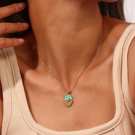 Fashion Simple Light Luxury Sweater Chain Necklace - Metamorphosis Creations