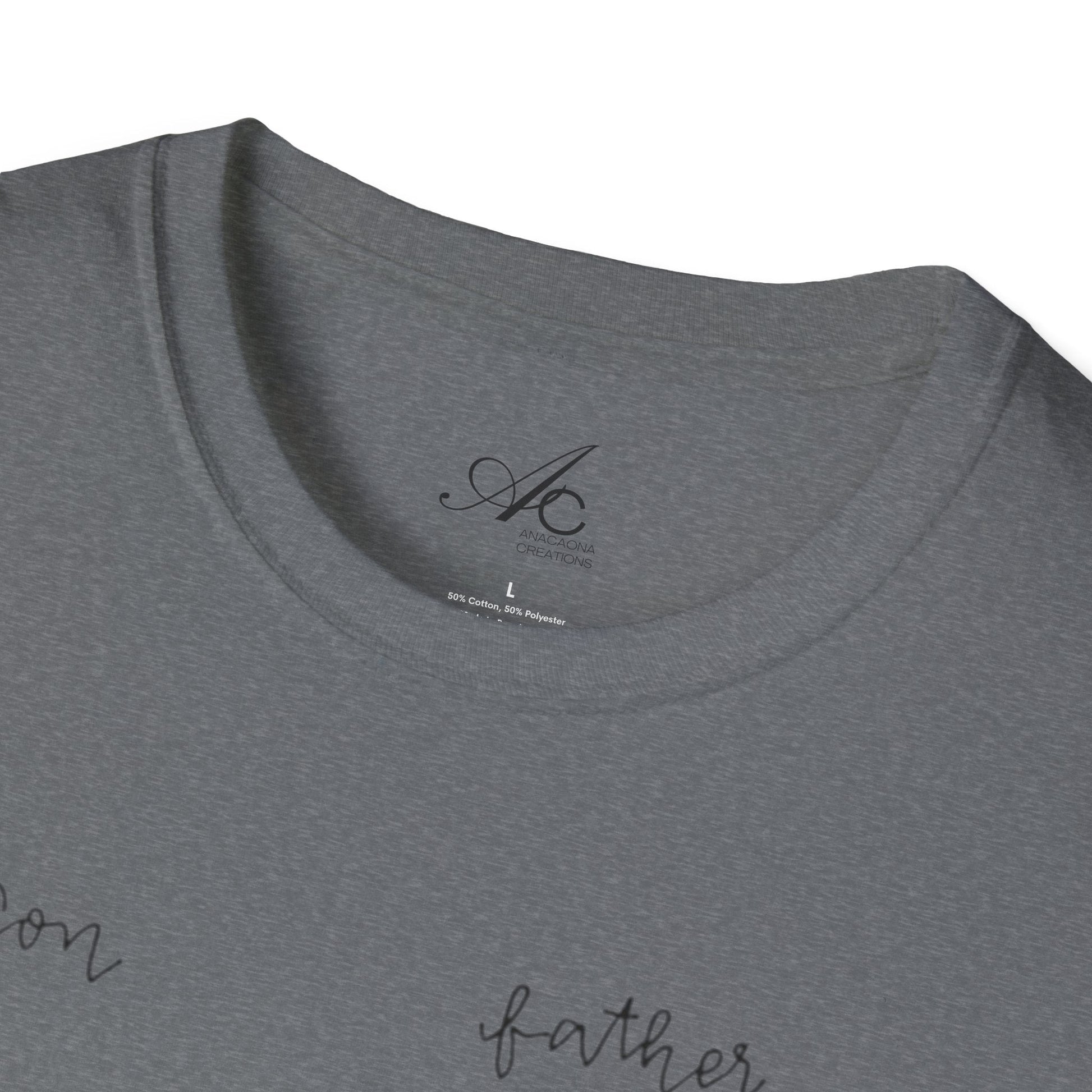 Father and Son Connection TShirt Family Gift Dad Shirt Unisex Tee Meaningful Apparel Fathers Day Family Bonding - Metamorphosis Creations