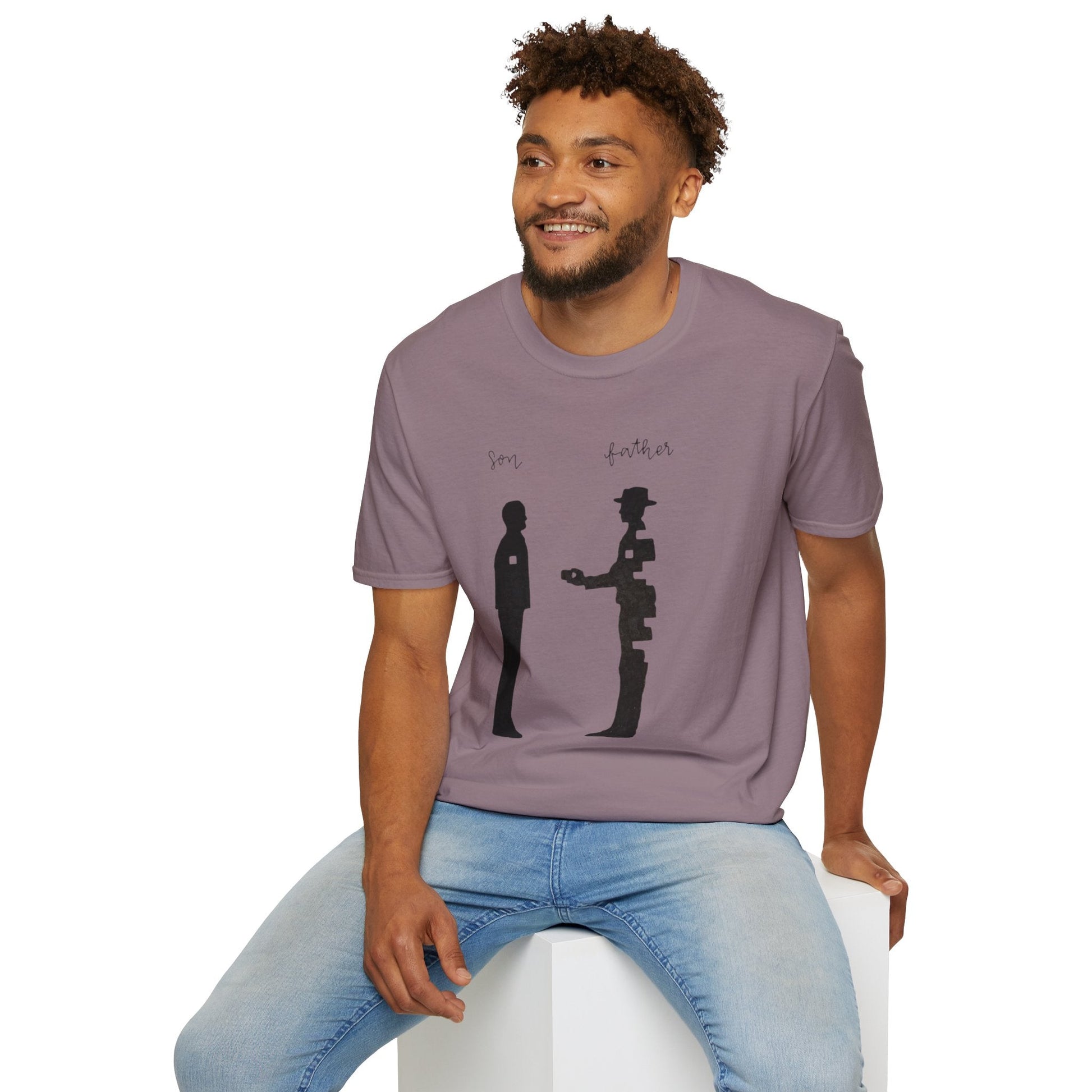 Father and Son Connection TShirt Family Gift Dad Shirt Unisex Tee Meaningful Apparel Fathers Day Family Bonding - Metamorphosis Creations