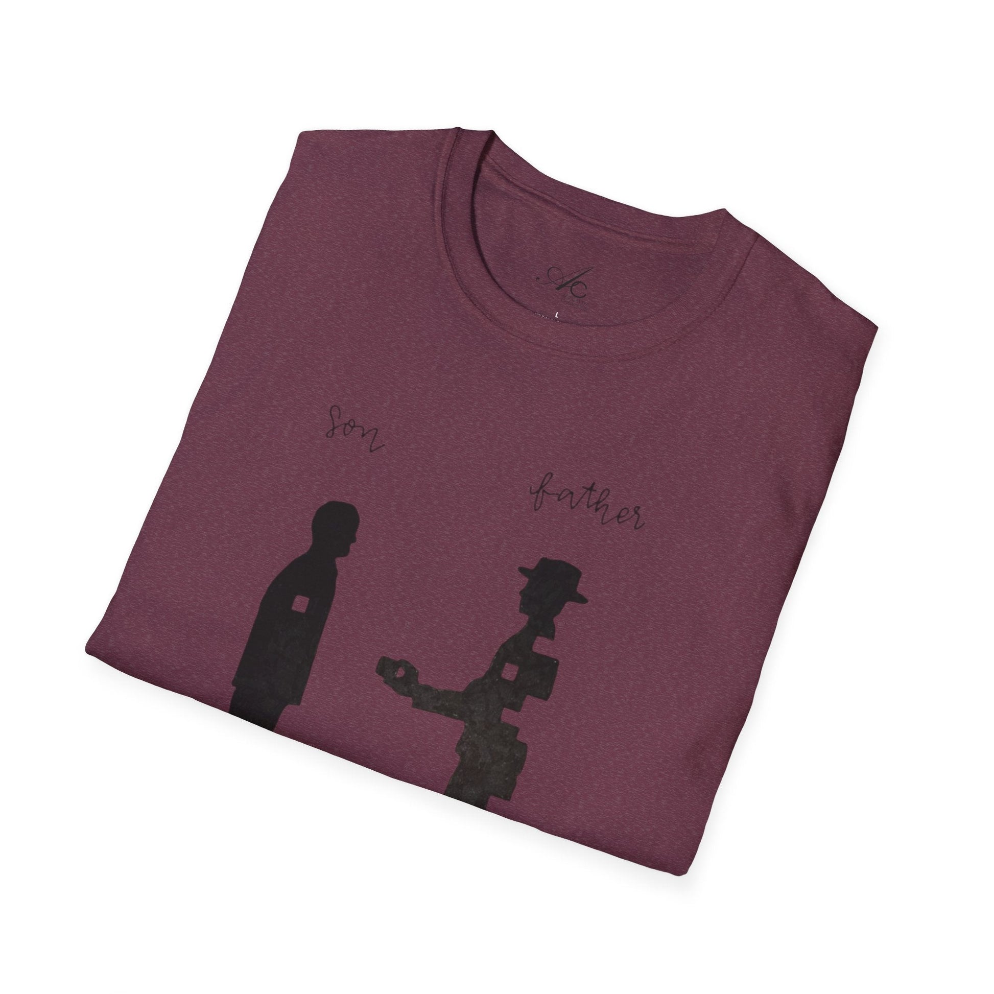 Father and Son Connection TShirt Family Gift Dad Shirt Unisex Tee Meaningful Apparel Fathers Day Family Bonding - Metamorphosis Creations