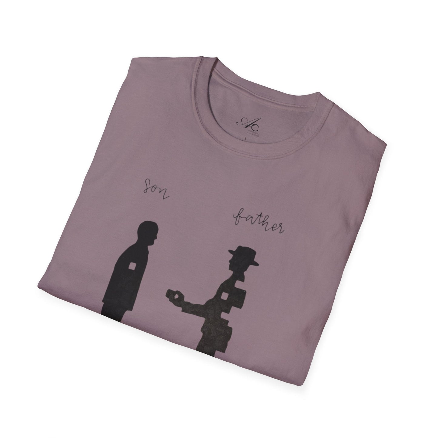 Father and Son Connection TShirt Family Gift Dad Shirt Unisex Tee Meaningful Apparel Fathers Day Family Bonding - Metamorphosis Creations