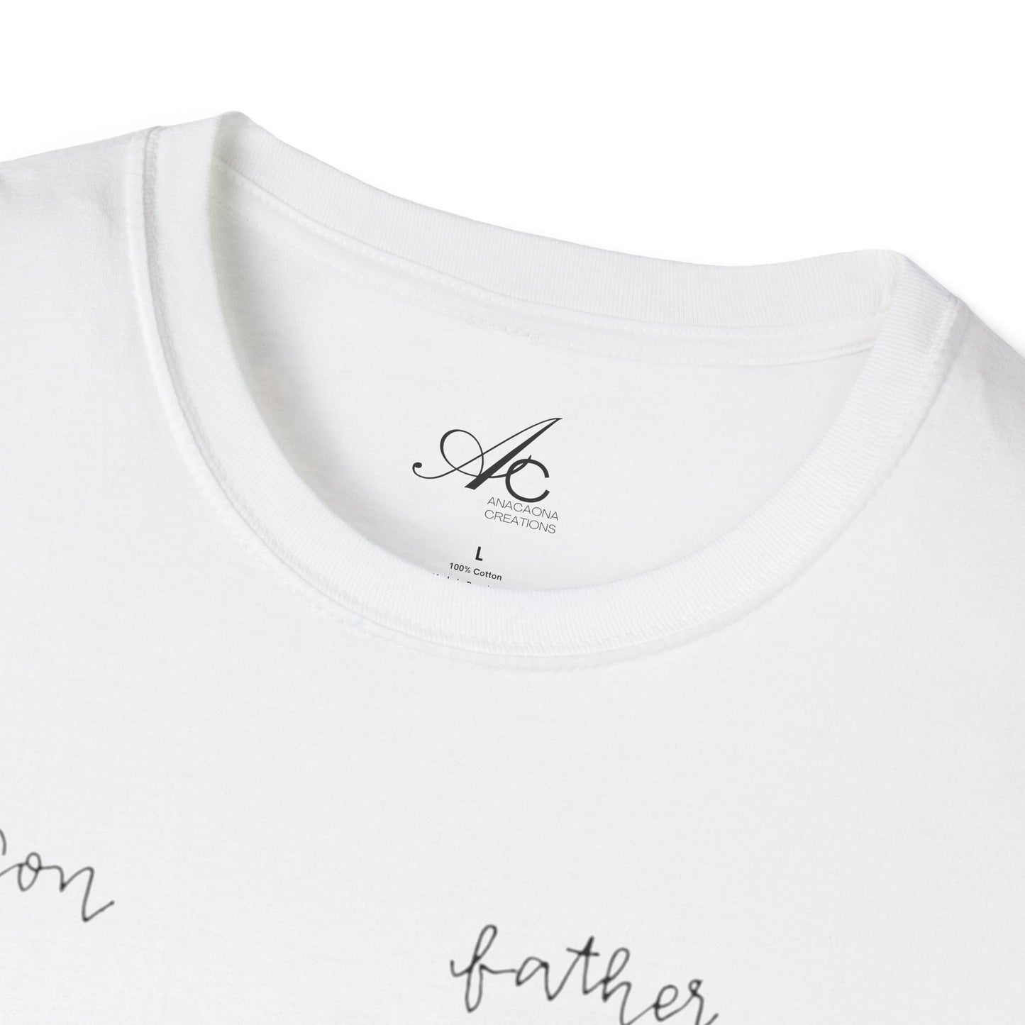 Father and Son Connection TShirt Family Gift Dad Shirt Unisex Tee Meaningful Apparel Fathers Day Family Bonding - Metamorphosis Creations