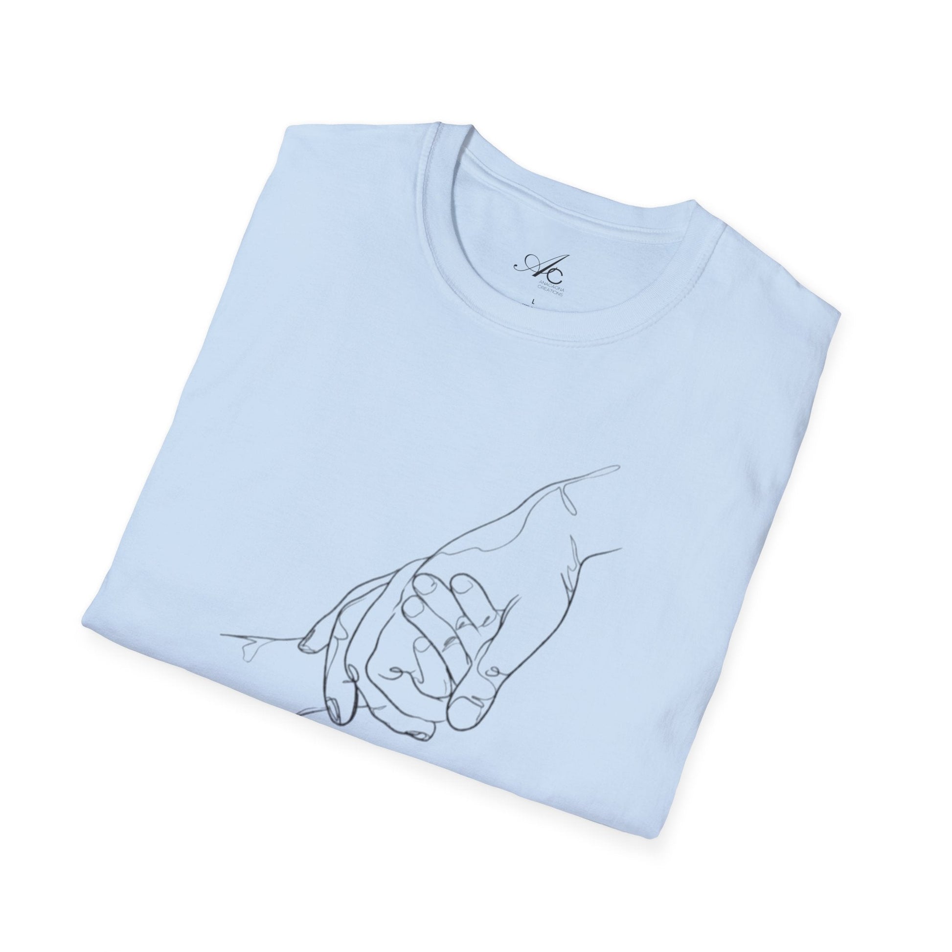 Father & Daughter Connection Unisex Soft style T Shirt Family Gift Parent Child Love Fathers Day Gift Emotional Bond Tee - Metamorphosis Creations