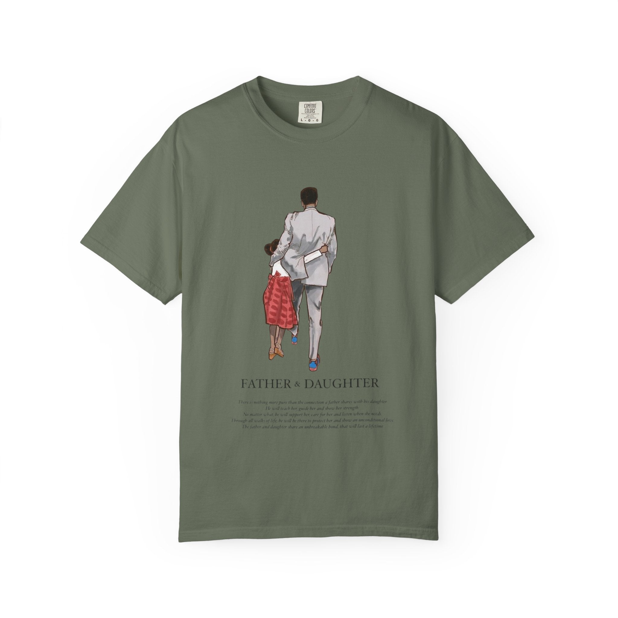 Father & Daughter Unisex T-Shirt, Heartwarming Gift for Dad, Perfect for Father's Day, Family Bonding, Casual Wear - Metamorphosis Creations