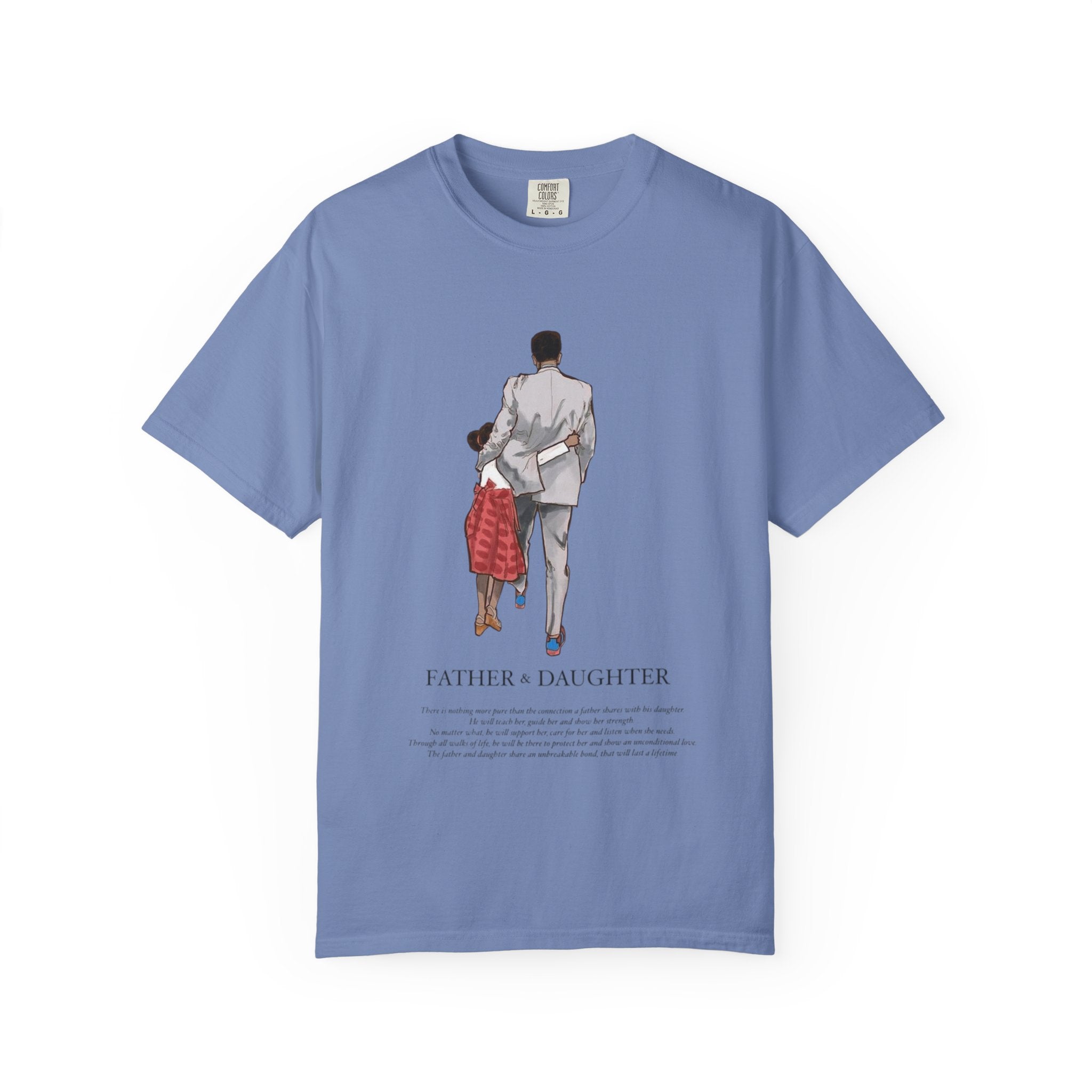 Father & Daughter Unisex T-Shirt, Heartwarming Gift for Dad, Perfect for Father's Day, Family Bonding, Casual Wear - Metamorphosis Creations