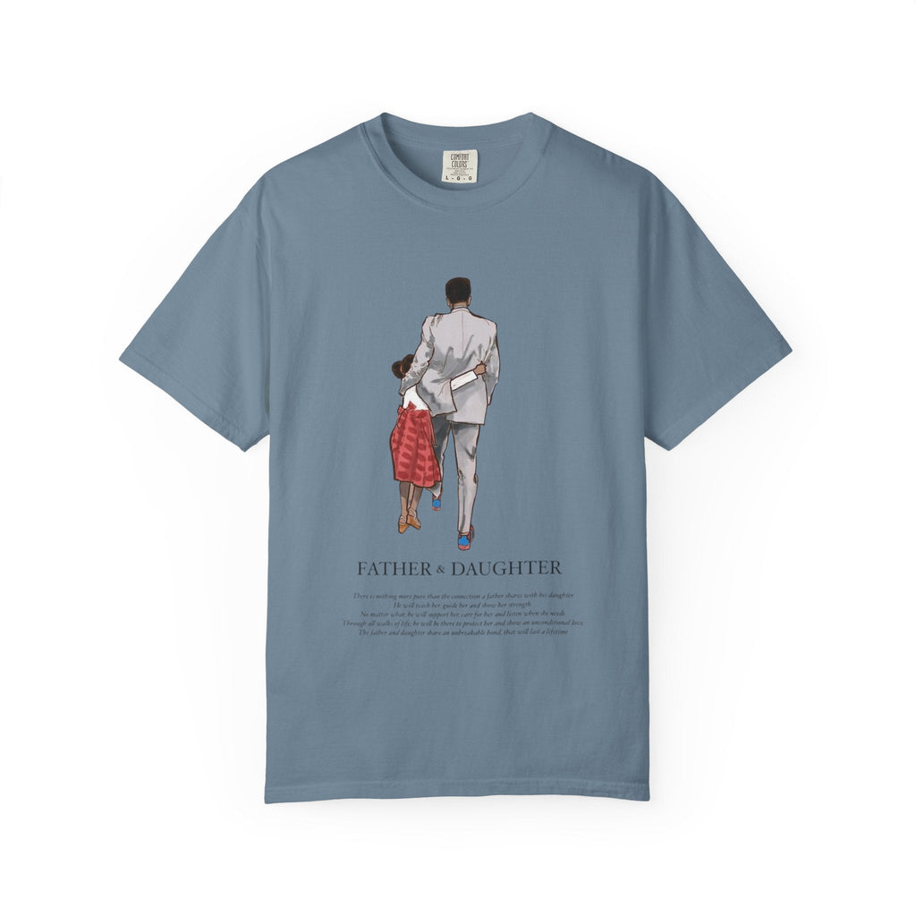 Father & Daughter Unisex T-Shirt, Heartwarming Gift for Dad, Perfect for Father's Day, Family Bonding, Casual Wear - Metamorphosis Creations
