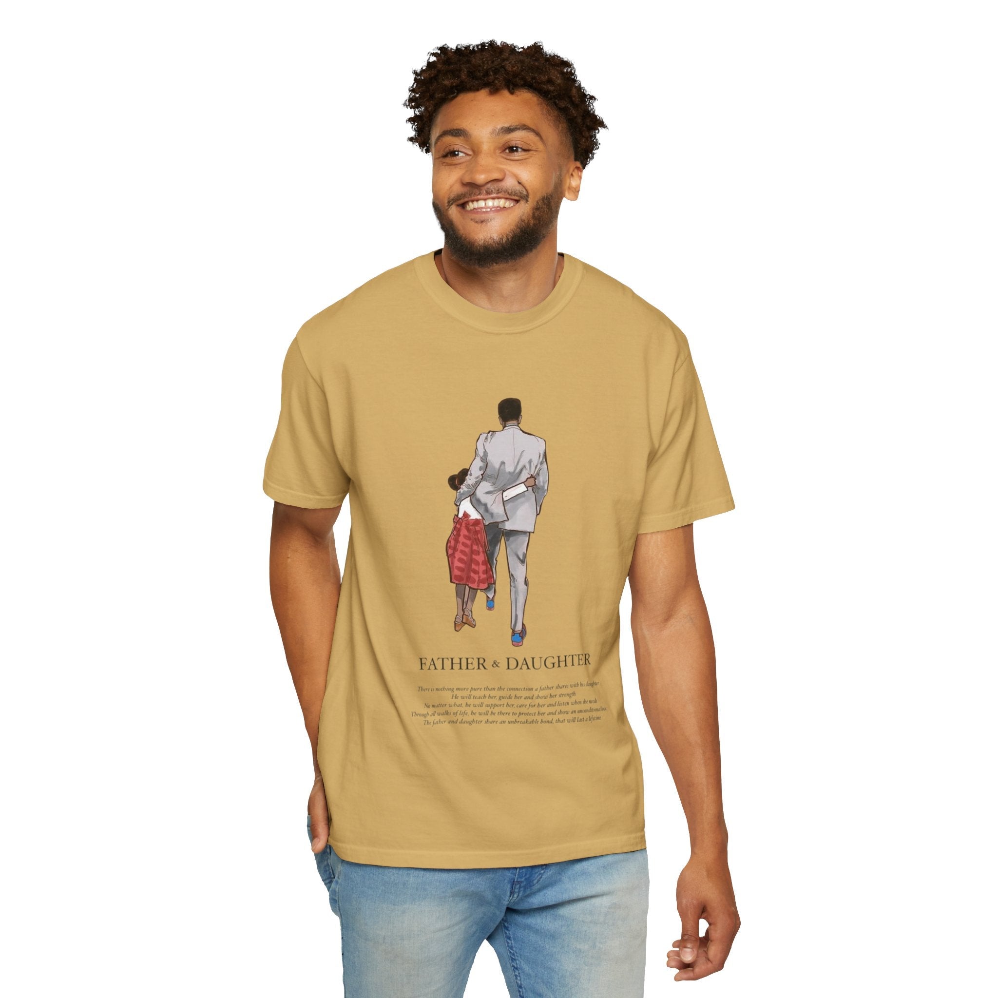 Father & Daughter Unisex T-Shirt, Heartwarming Gift for Dad, Perfect for Father's Day, Family Bonding, Casual Wear - Metamorphosis Creations