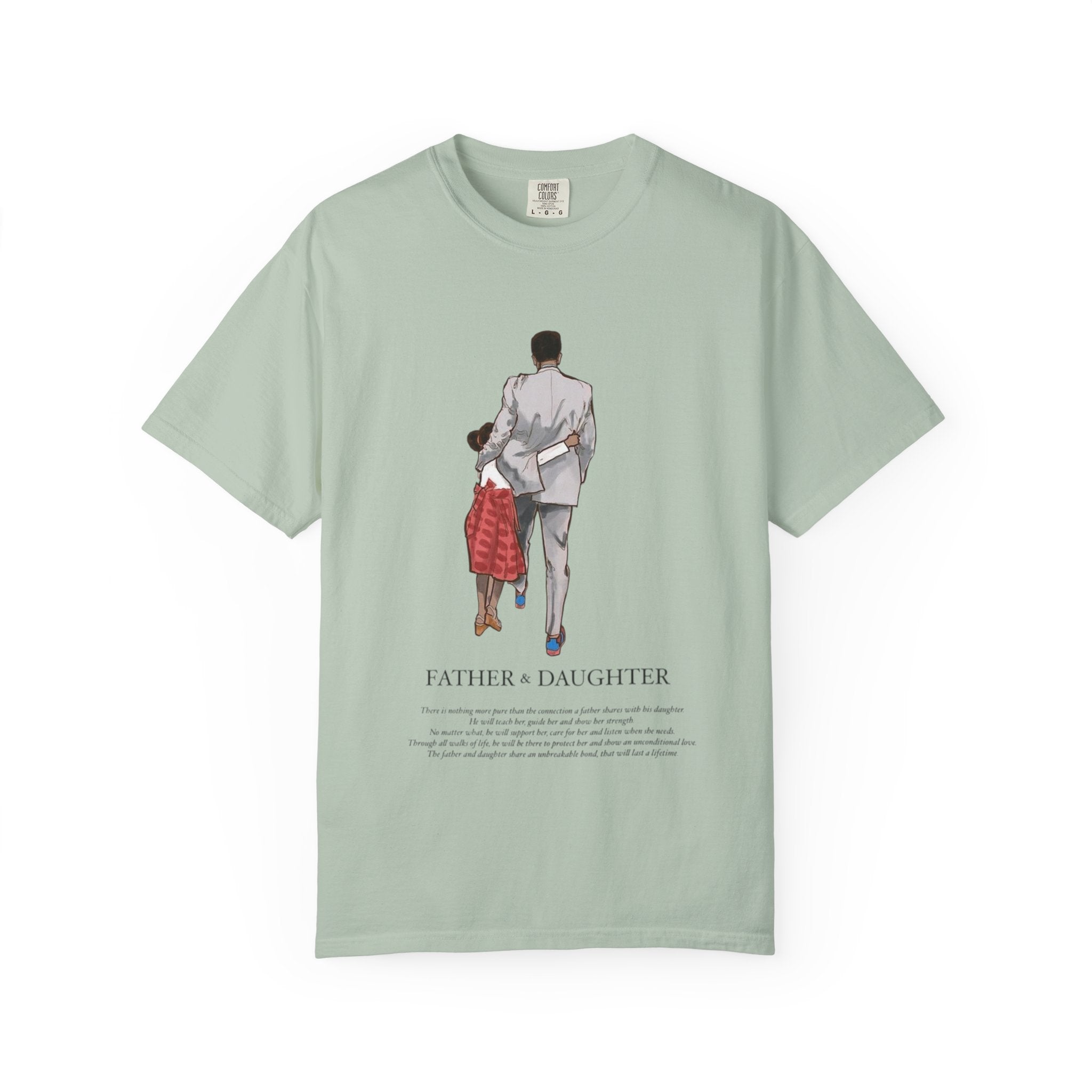 Father & Daughter Unisex T-Shirt, Heartwarming Gift for Dad, Perfect for Father's Day, Family Bonding, Casual Wear - Metamorphosis Creations