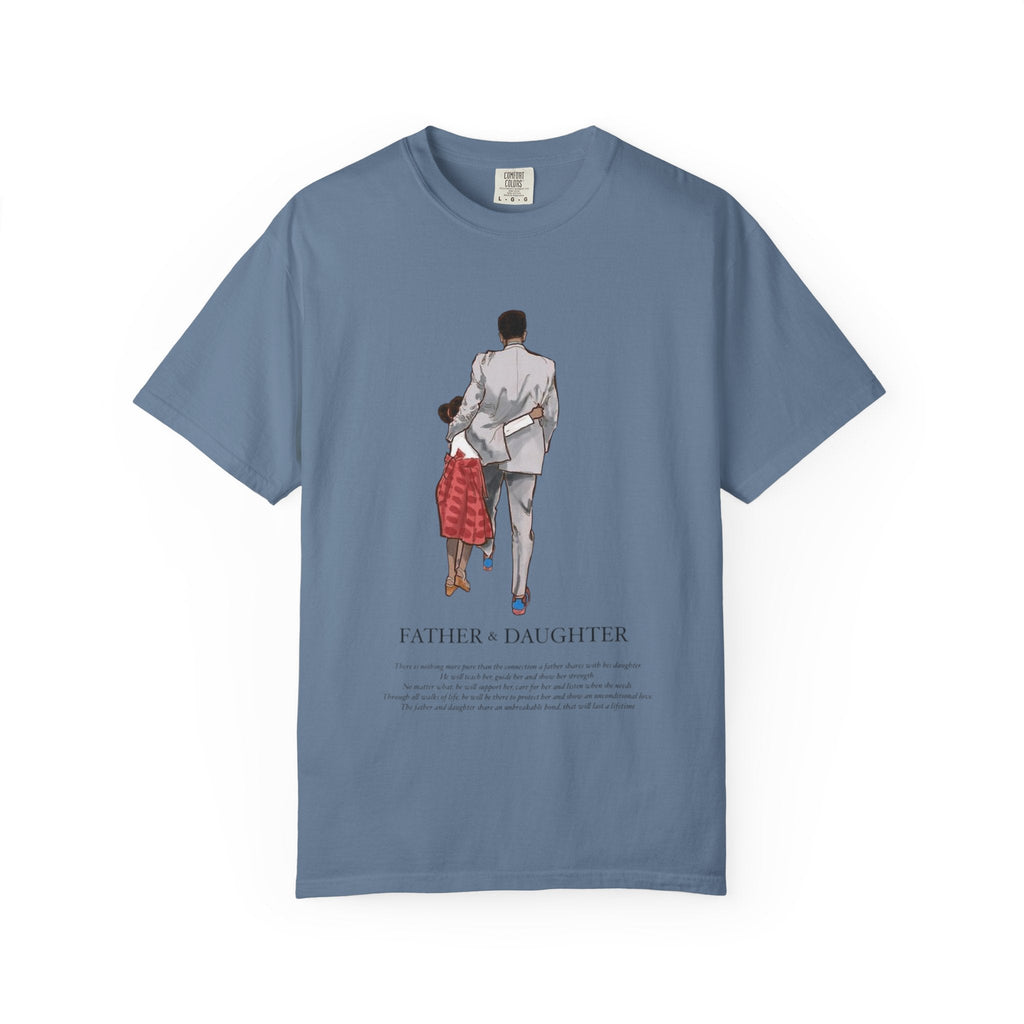Father & Daughter Unisex T-Shirt, Heartwarming Gift for Dad, Perfect for Father's Day, Family Bonding, Casual Wear - Metamorphosis Creations