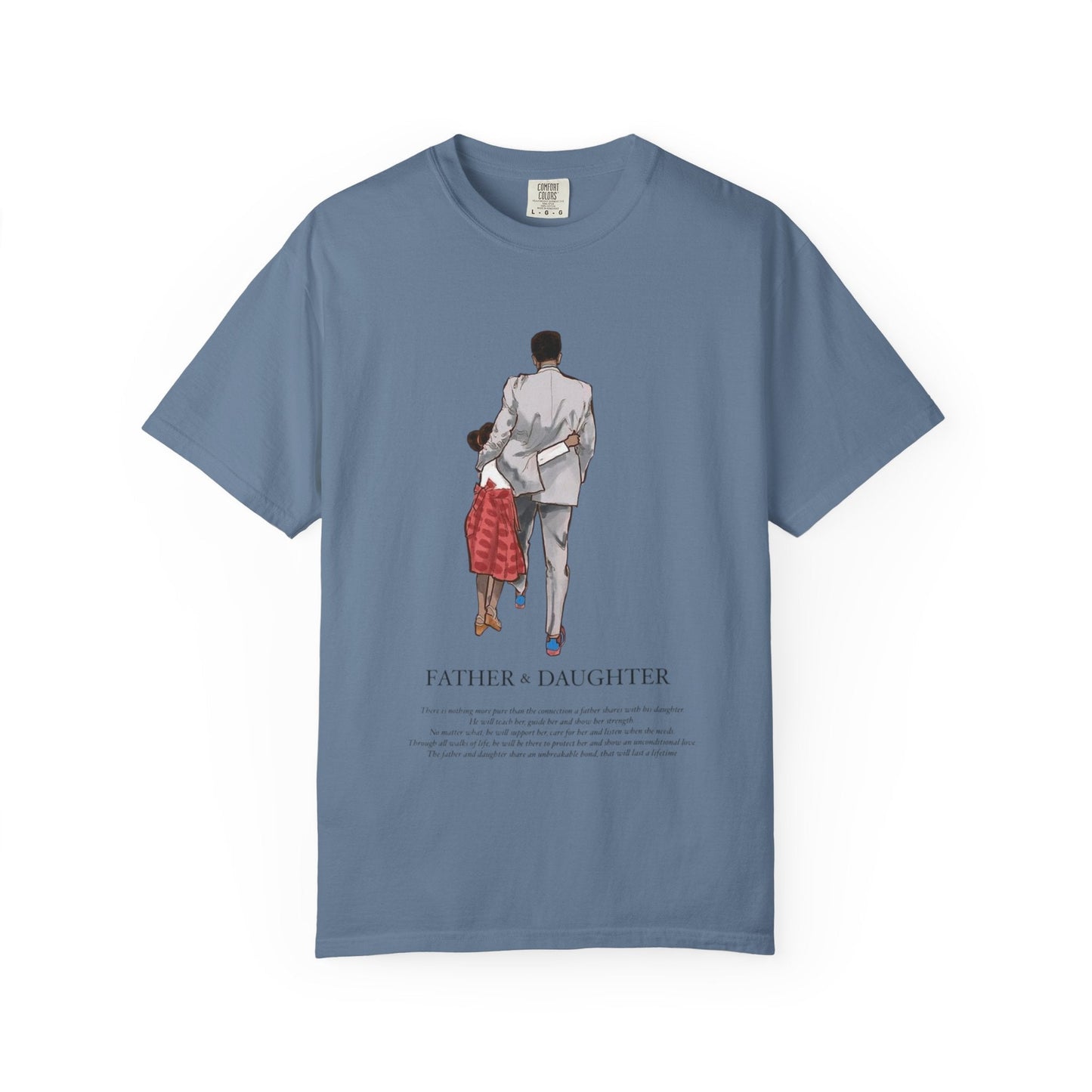 Father & Daughter Unisex T-Shirt, Heartwarming Gift for Dad, Perfect for Father's Day, Family Bonding, Casual Wear - Metamorphosis Creations