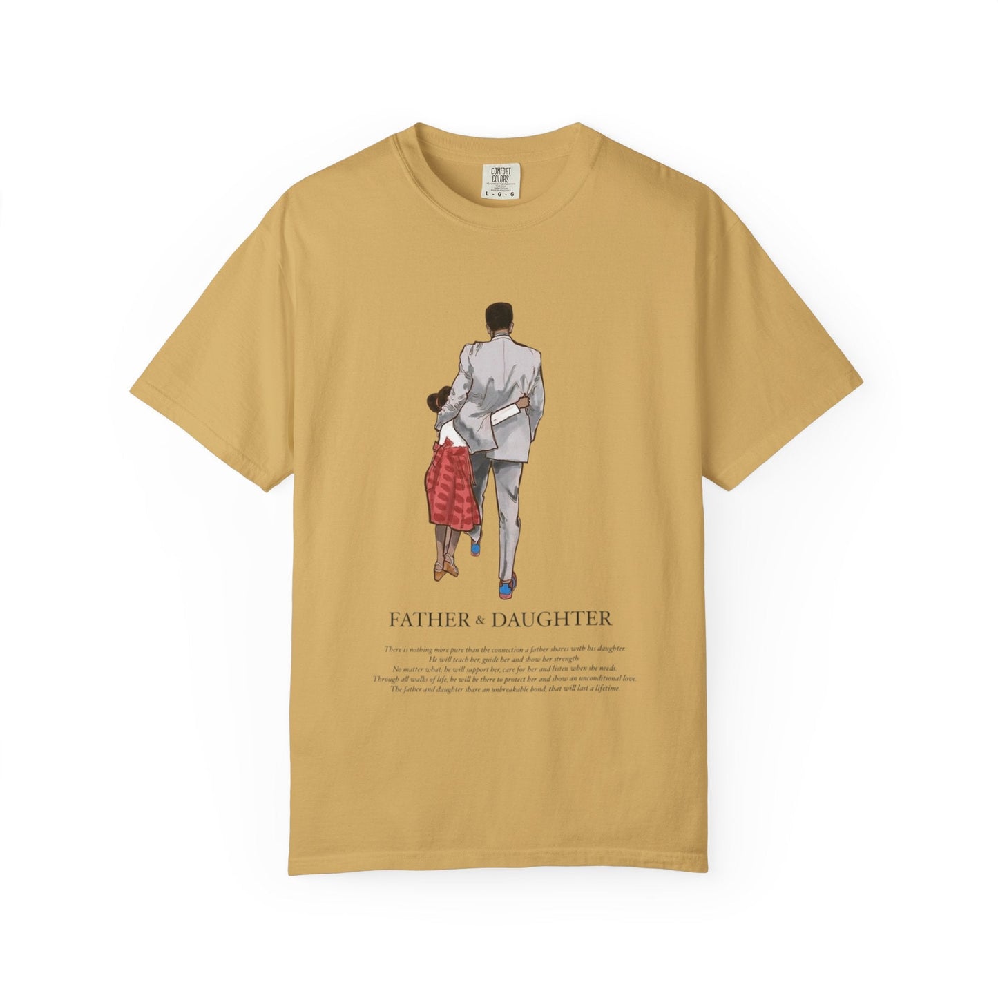 Father & Daughter Unisex T-Shirt, Heartwarming Gift for Dad, Perfect for Father's Day, Family Bonding, Casual Wear - Metamorphosis Creations