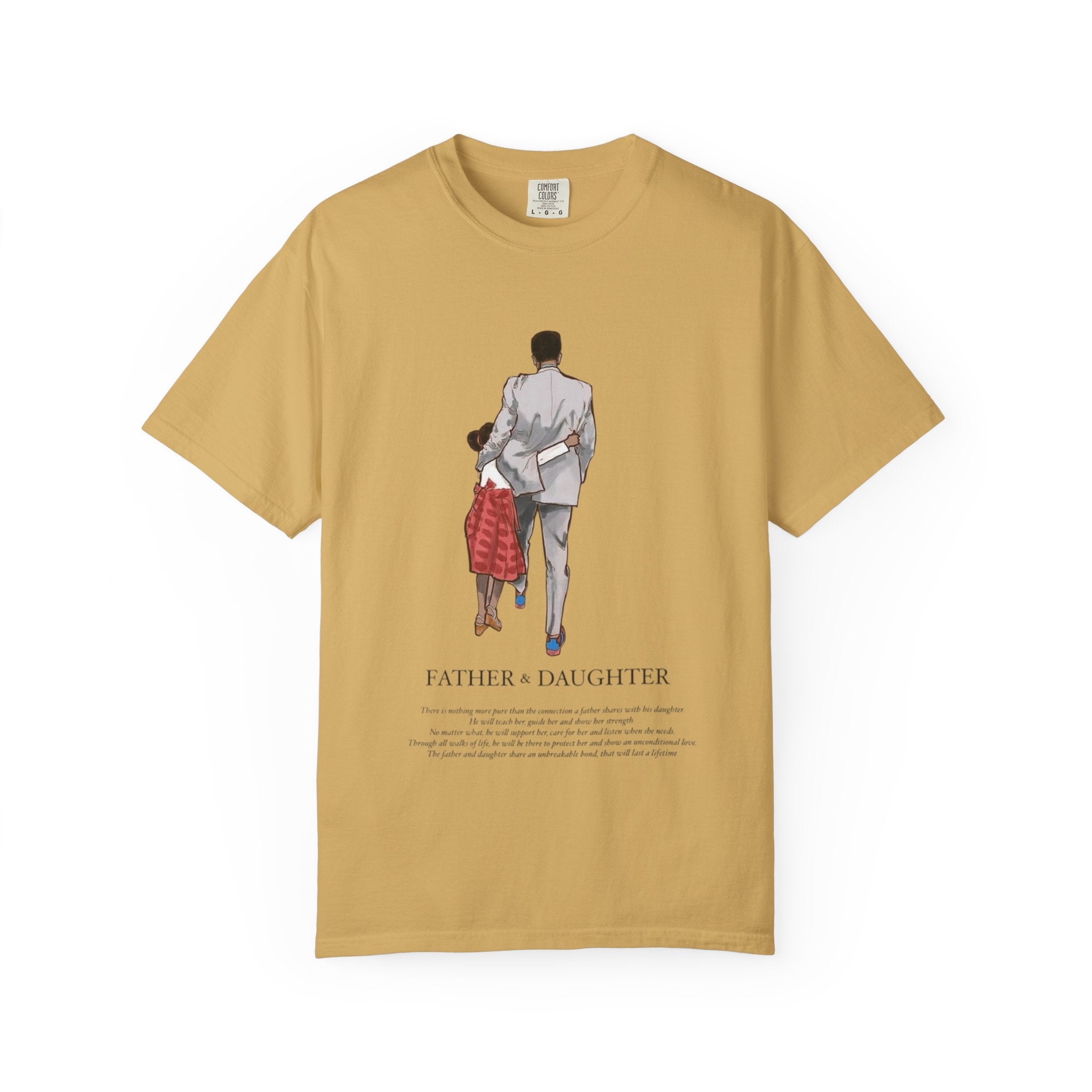 Father & Daughter Unisex T-Shirt, Heartwarming Gift for Dad, Perfect for Father's Day, Family Bonding, Casual Wear - Metamorphosis Creations