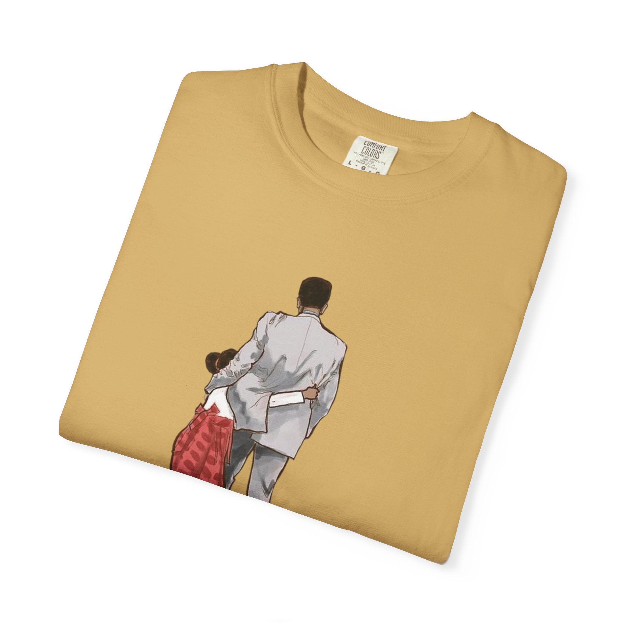 Father & Daughter Unisex T-Shirt, Heartwarming Gift for Dad, Perfect for Father's Day, Family Bonding, Casual Wear - Metamorphosis Creations