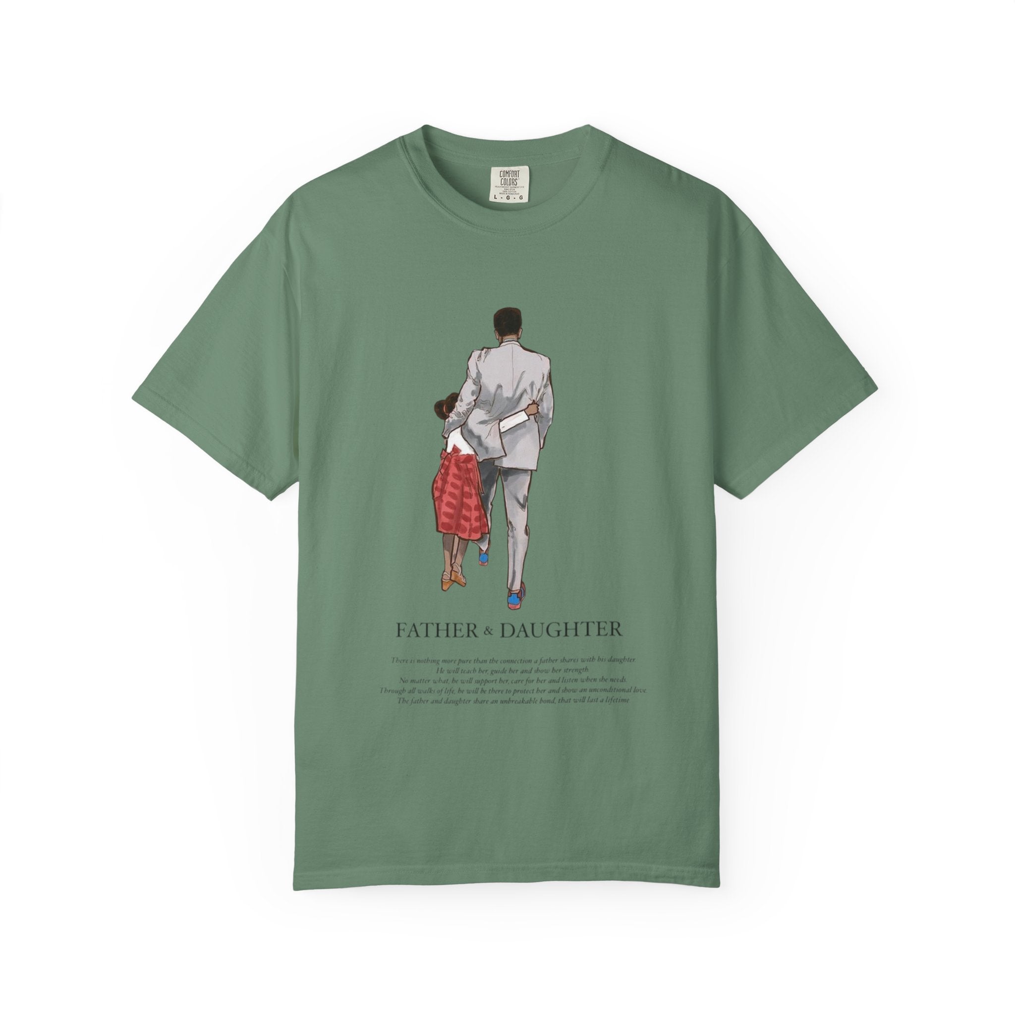 Father & Daughter Unisex T-Shirt, Heartwarming Gift for Dad, Perfect for Father's Day, Family Bonding, Casual Wear - Metamorphosis Creations