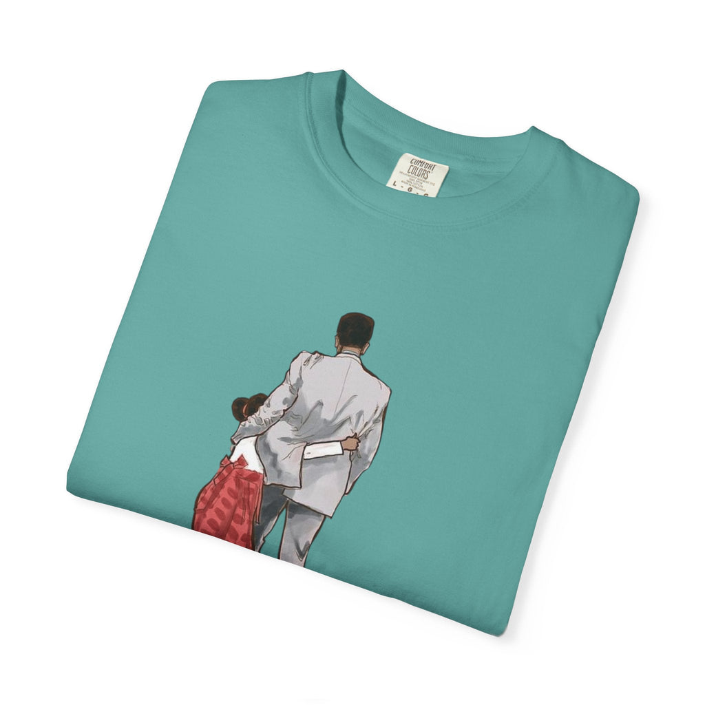 Father & Daughter Unisex T-Shirt, Heartwarming Gift for Dad, Perfect for Father's Day, Family Bonding, Casual Wear - Metamorphosis Creations