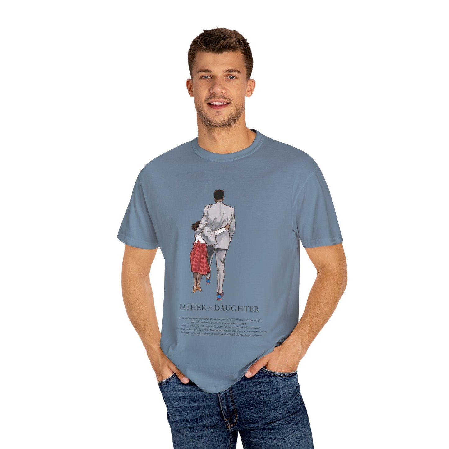 Father & Daughter Unisex T-Shirt, Heartwarming Gift for Dad, Perfect for Father's Day, Family Bonding, Casual Wear - Metamorphosis Creations