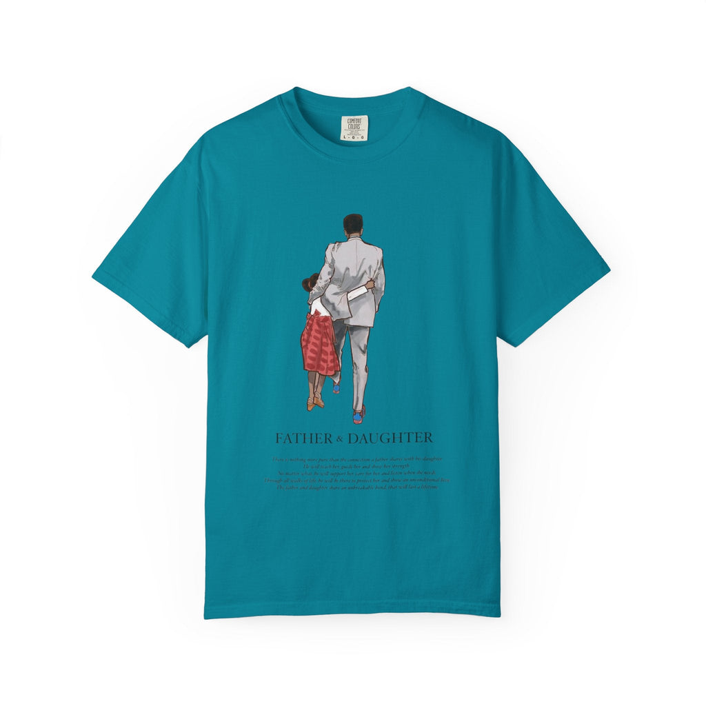 Father & Daughter Unisex T-Shirt, Heartwarming Gift for Dad, Perfect for Father's Day, Family Bonding, Casual Wear - Metamorphosis Creations