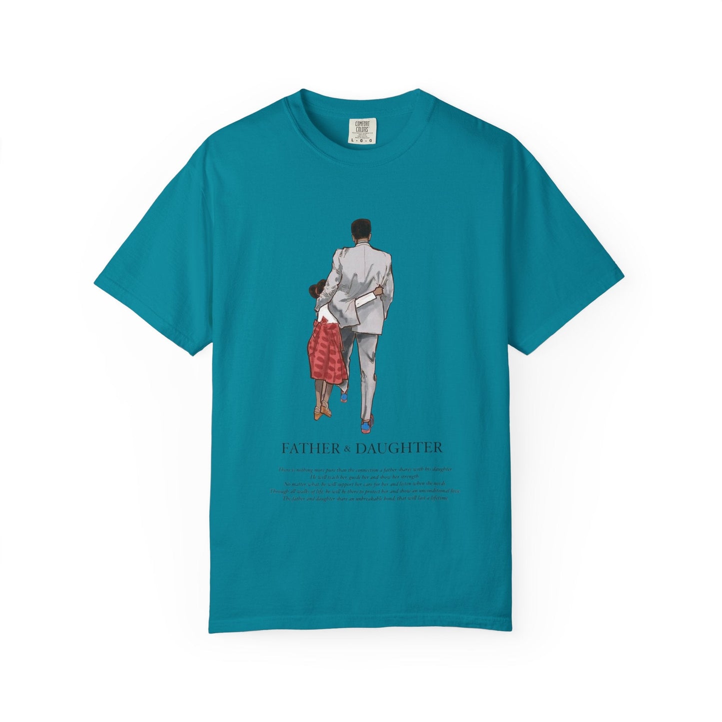Father & Daughter Unisex T-Shirt, Heartwarming Gift for Dad, Perfect for Father's Day, Family Bonding, Casual Wear - Metamorphosis Creations