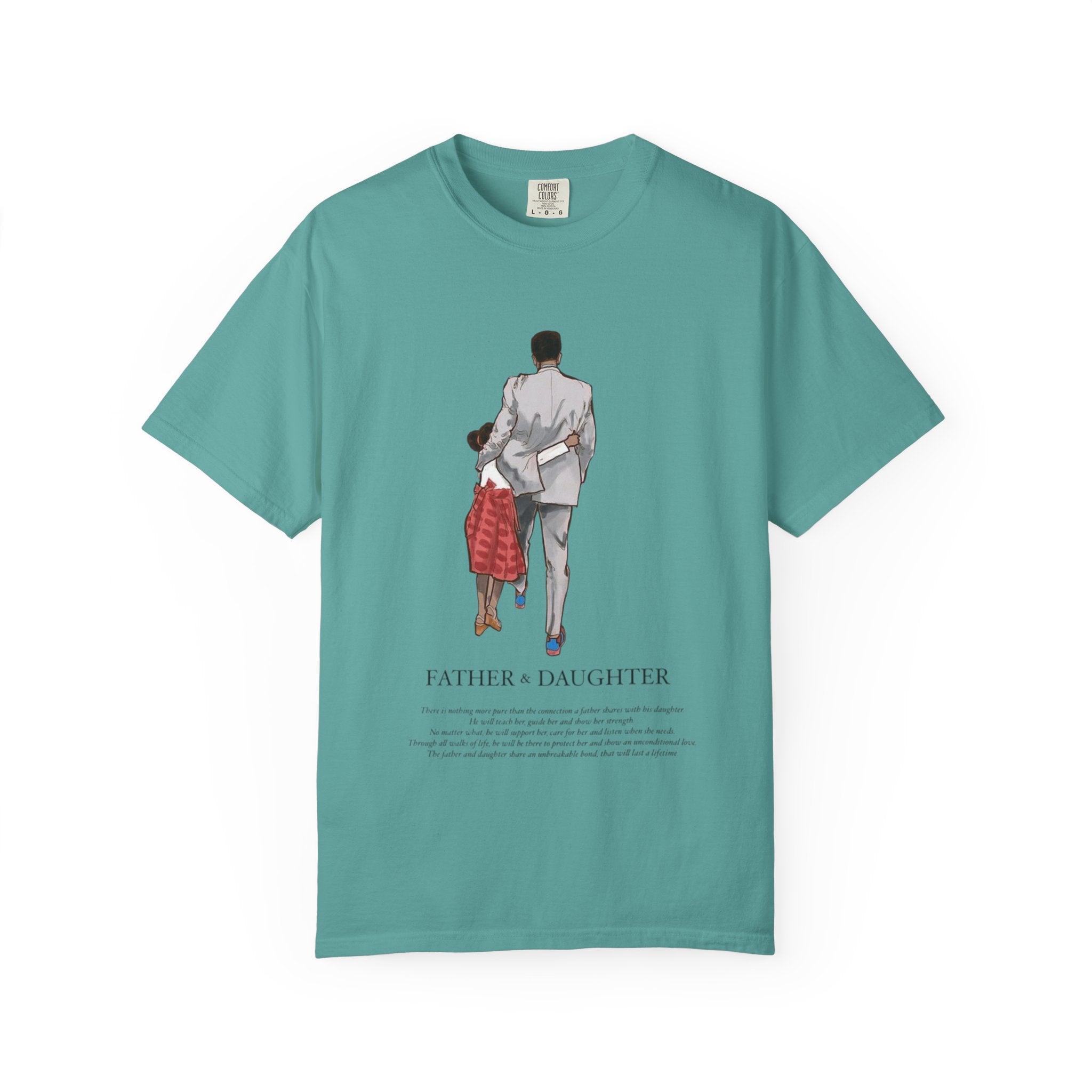 Father & Daughter Unisex T-Shirt, Heartwarming Gift for Dad, Perfect for Father's Day, Family Bonding, Casual Wear - Metamorphosis Creations