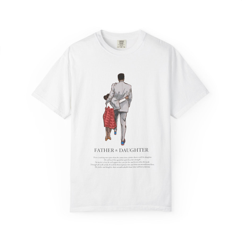 Father & Daughter Unisex T-Shirt, Heartwarming Gift for Dad, Perfect for Father's Day, Family Bonding, Casual Wear - Metamorphosis Creations