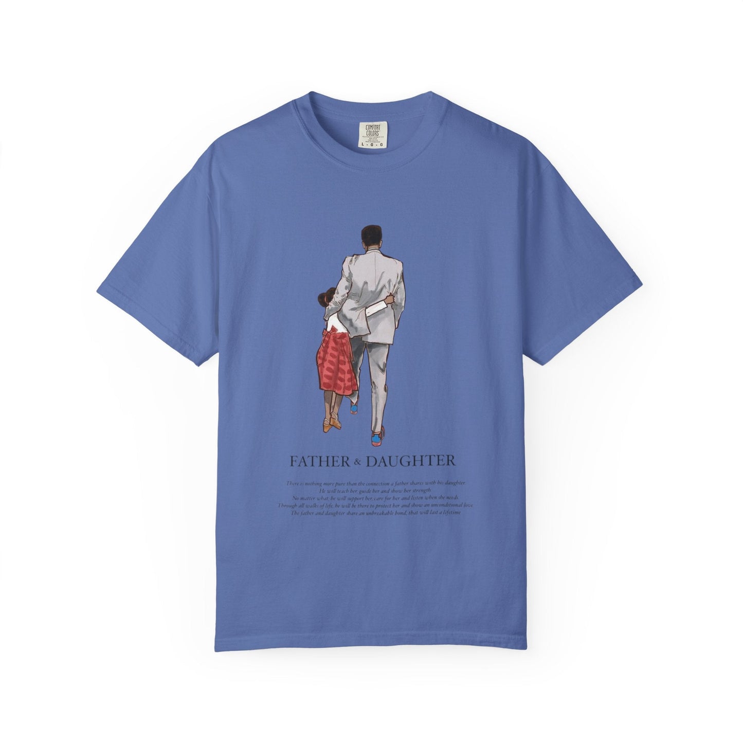 Father & Daughter Unisex T-Shirt, Heartwarming Gift for Dad, Perfect for Father's Day, Family Bonding, Casual Wear - Metamorphosis Creations