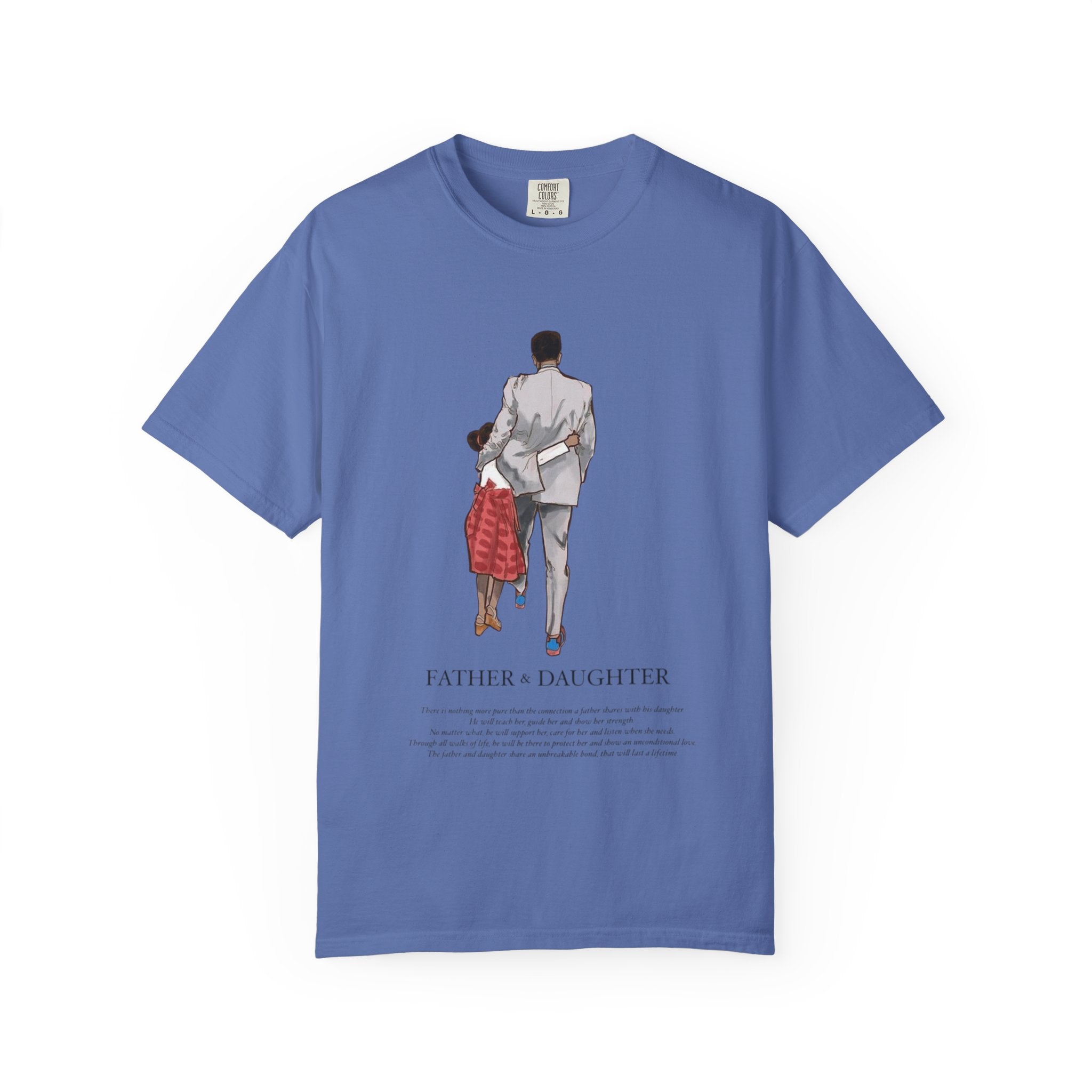 Father & Daughter Unisex T-Shirt, Heartwarming Gift for Dad, Perfect for Father's Day, Family Bonding, Casual Wear - Metamorphosis Creations