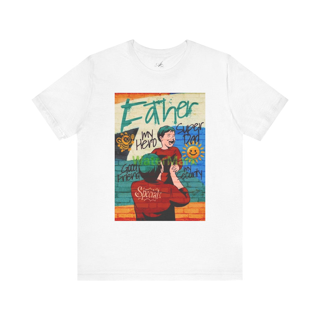 Fathers Day Hero Tee, Unisex TShirt, Gift for Dad, Super Dad Shirt, Fathers Day Present, Casual Style - Metamorphosis Creations